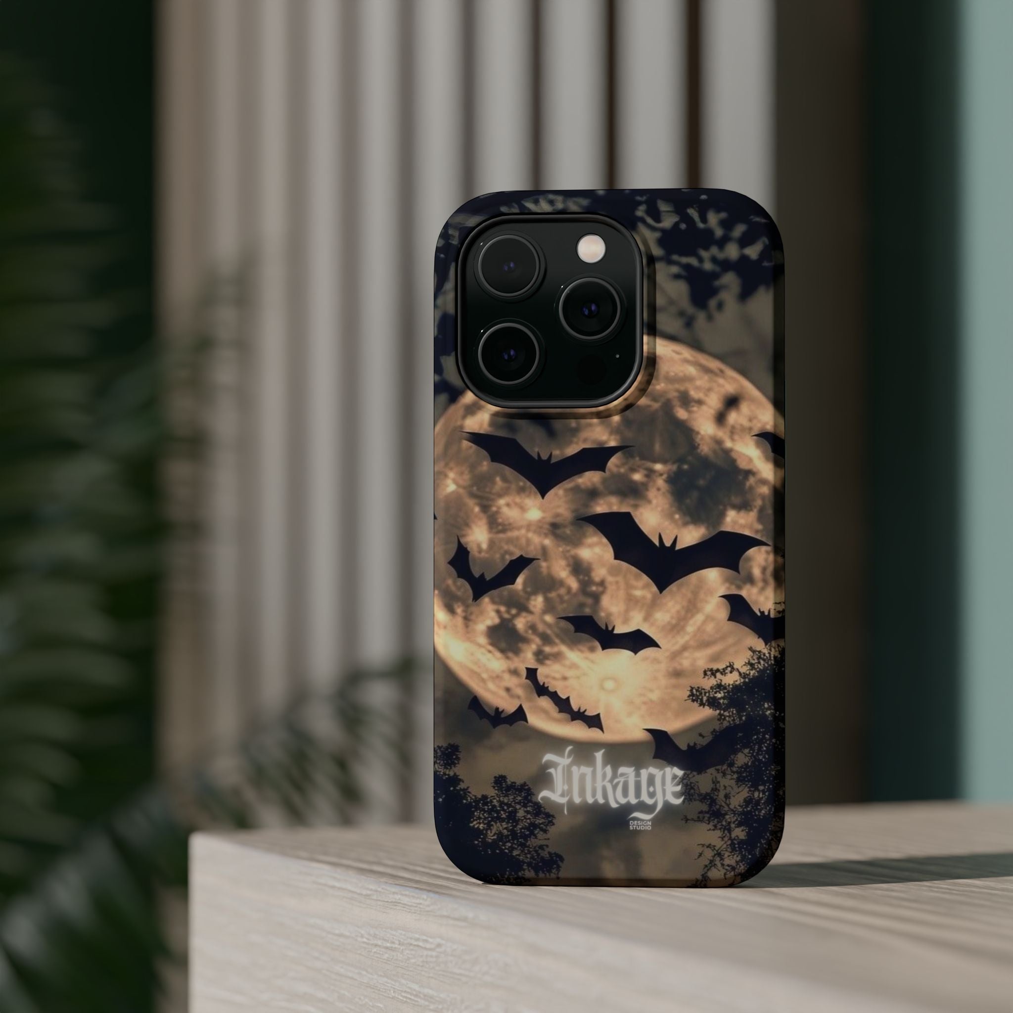 Moonlit Bat Magnetic Phone Cases (Season)