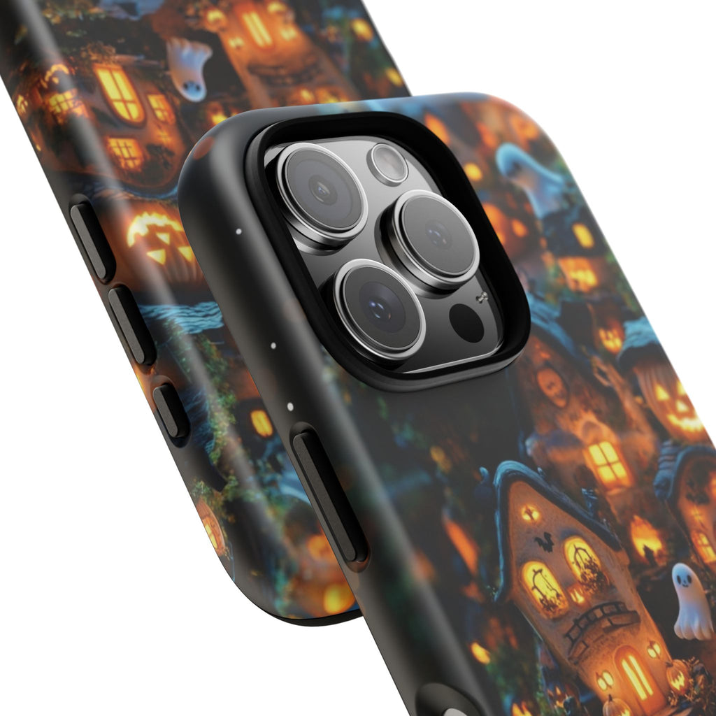 Spooky Pumpkin Village Tough Phone Cases (Season)