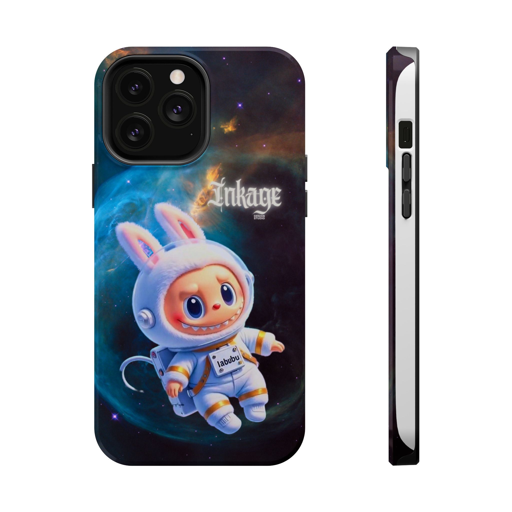Labubu Astronaut Magnetic Phone Cases (Animation)