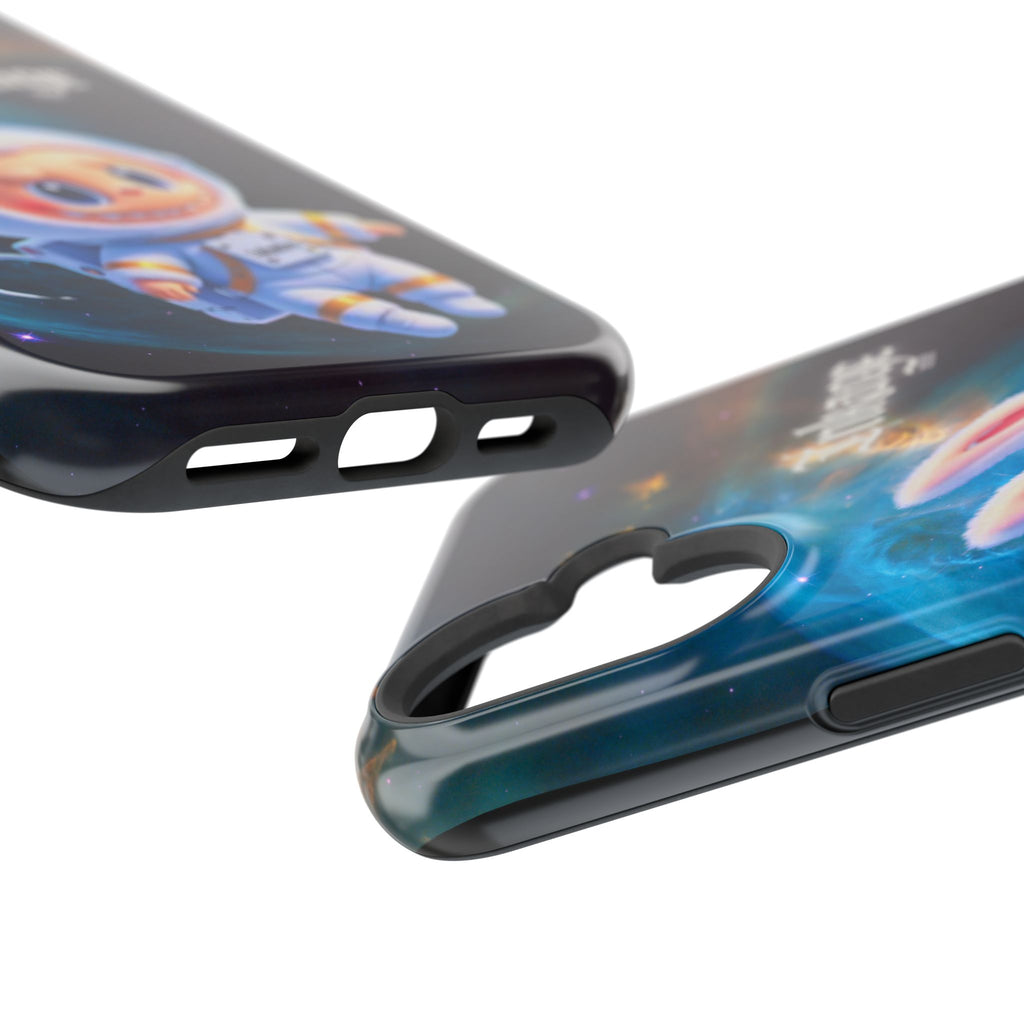 Labubu Astronaut Magnetic Phone Cases (Animation)