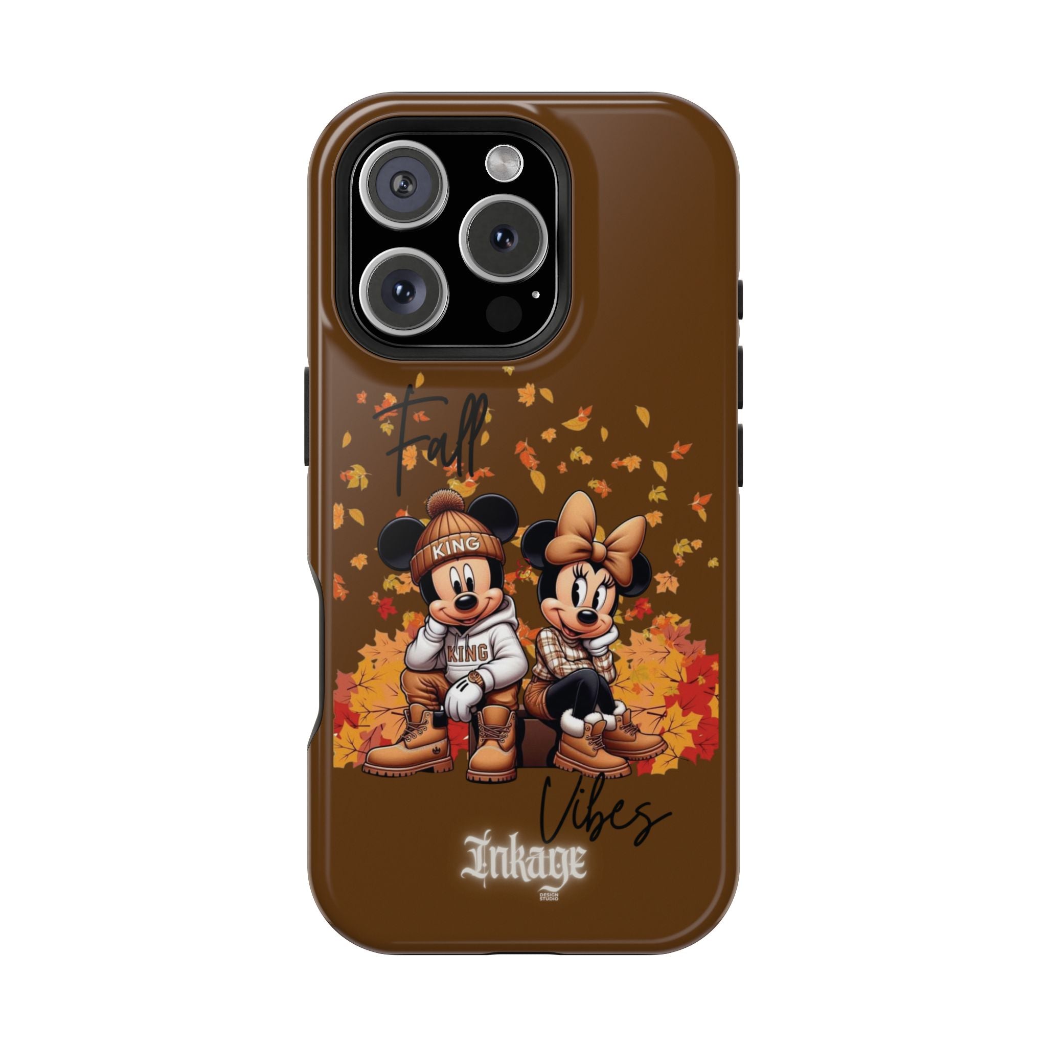 Mickey & Minnie Fall Vibes Magnetic iPhone Cases (Animation)