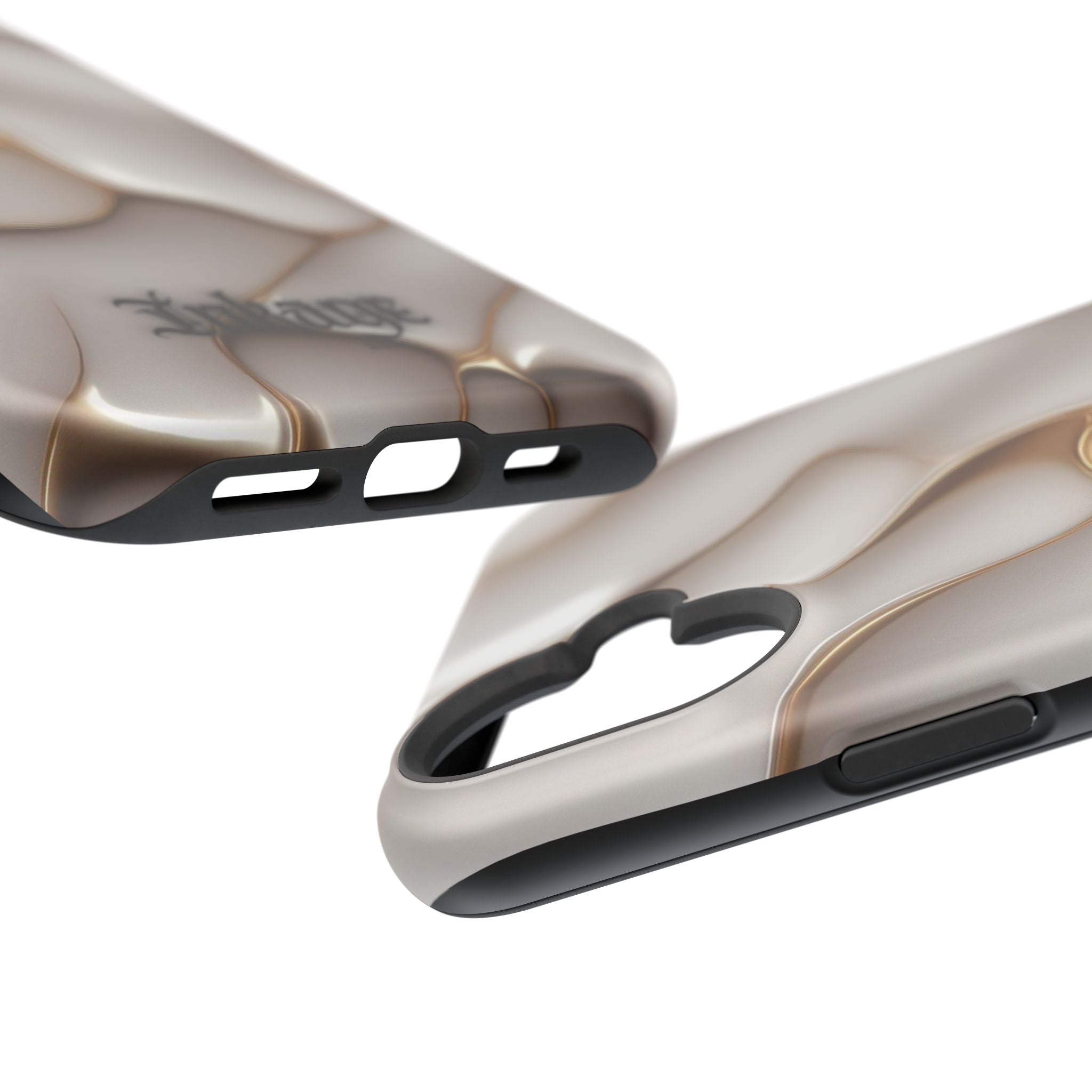Golden Flow Magnetic Phone Cases (Minimal)
