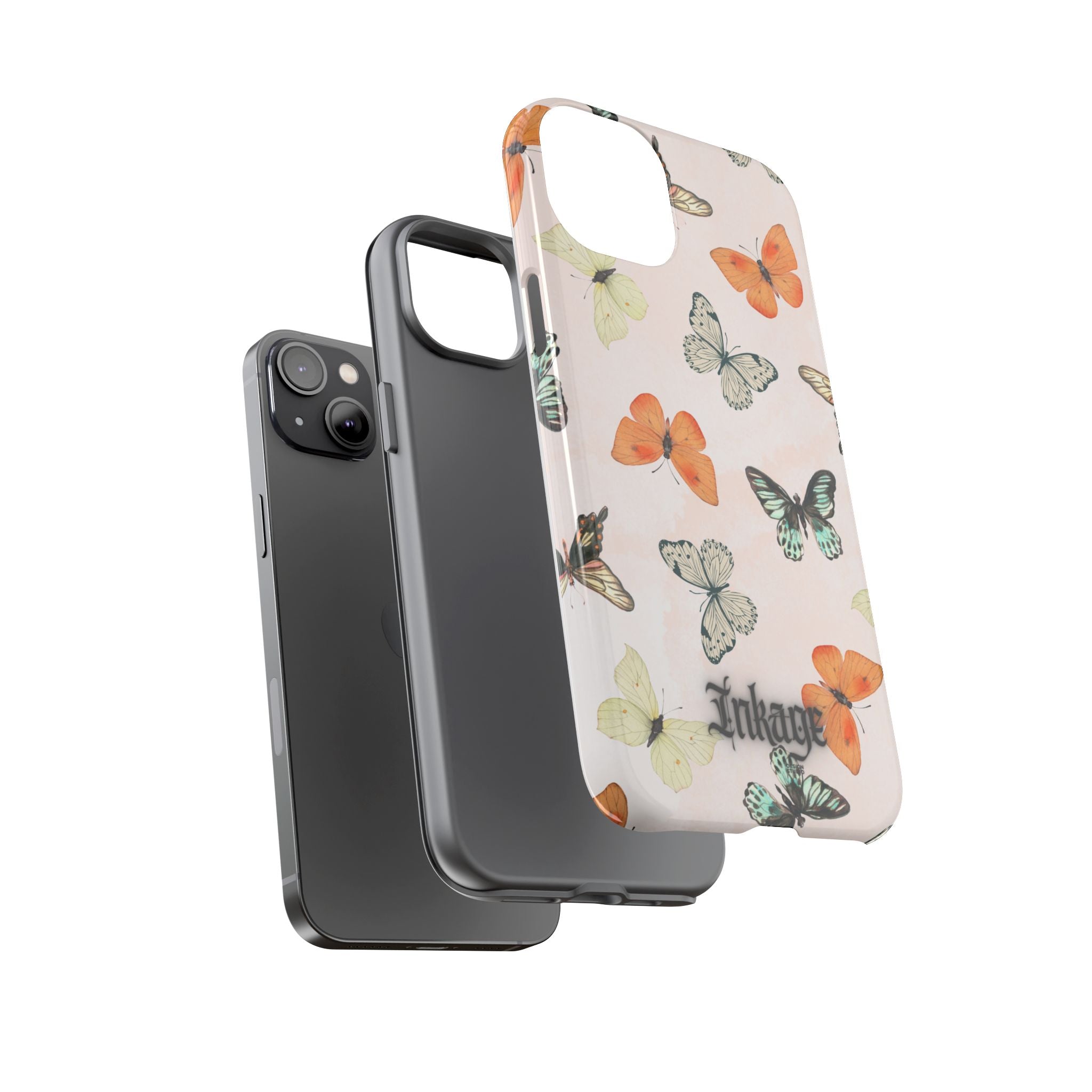 Color Butterfly Tough Phone Case (Minimal)