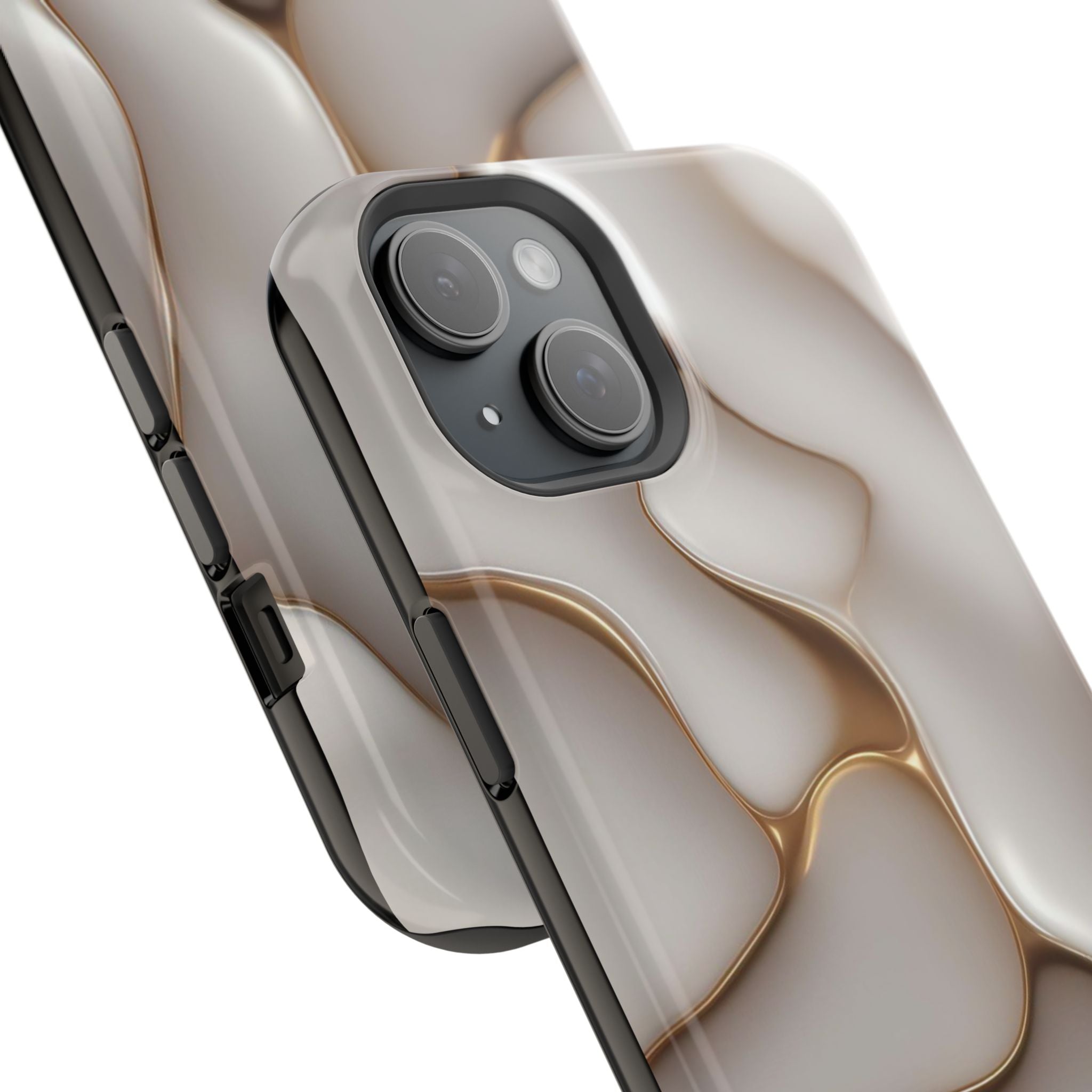 Golden Flow Magnetic Phone Cases (Minimal)