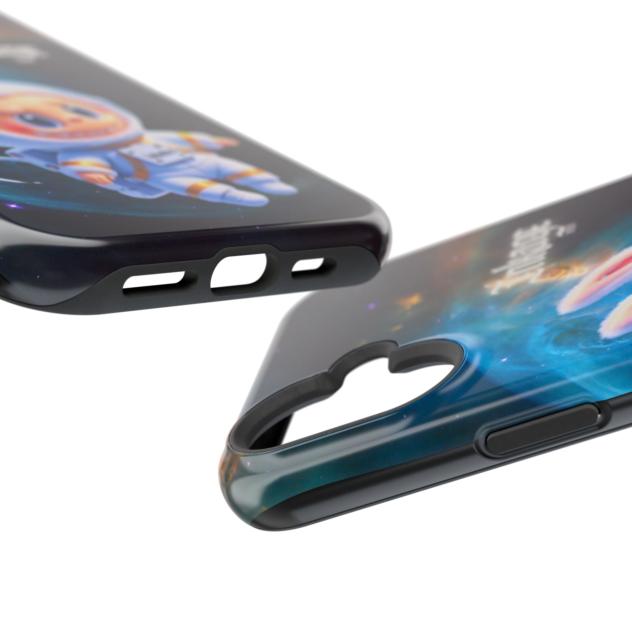 Labubu Astronaut Magnetic Phone Cases (Animation)