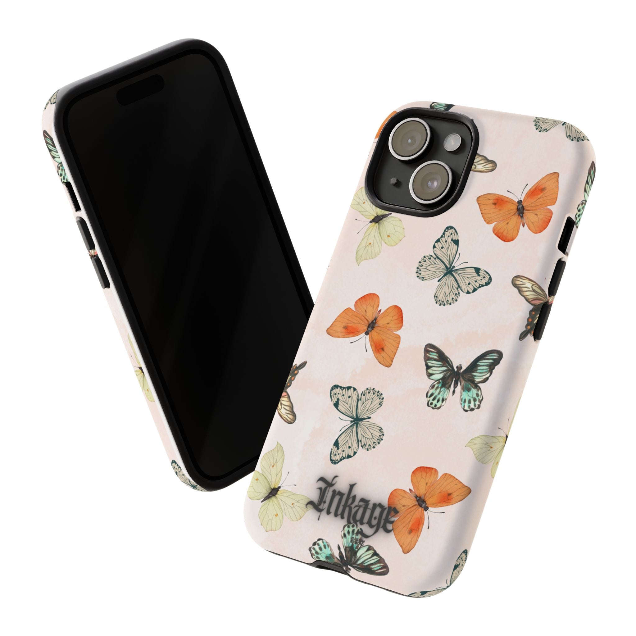 Color Butterfly Tough Phone Case (Minimal)