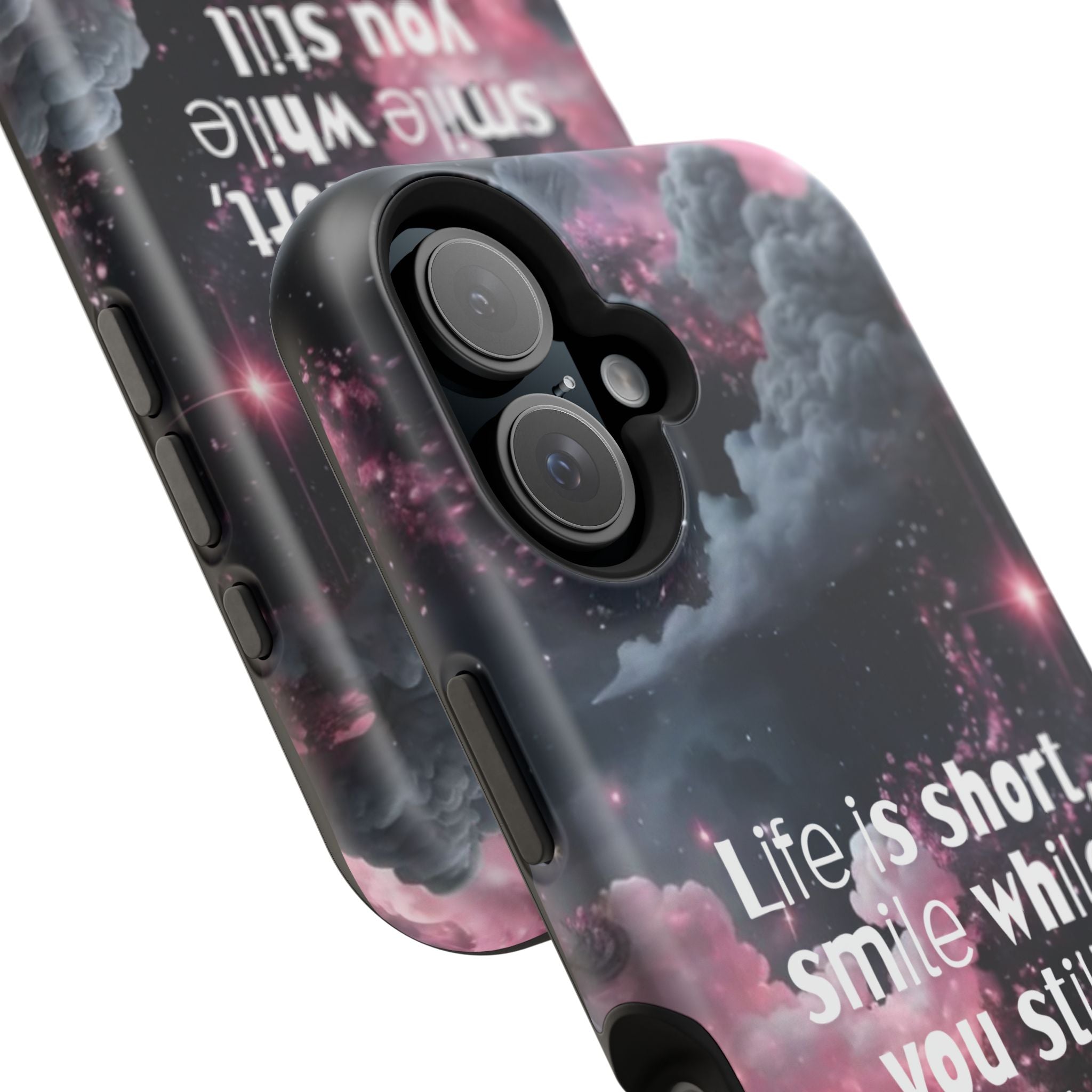 “Life is Short, Smile While You Still Have Teeth” Magnetic Phone Cases