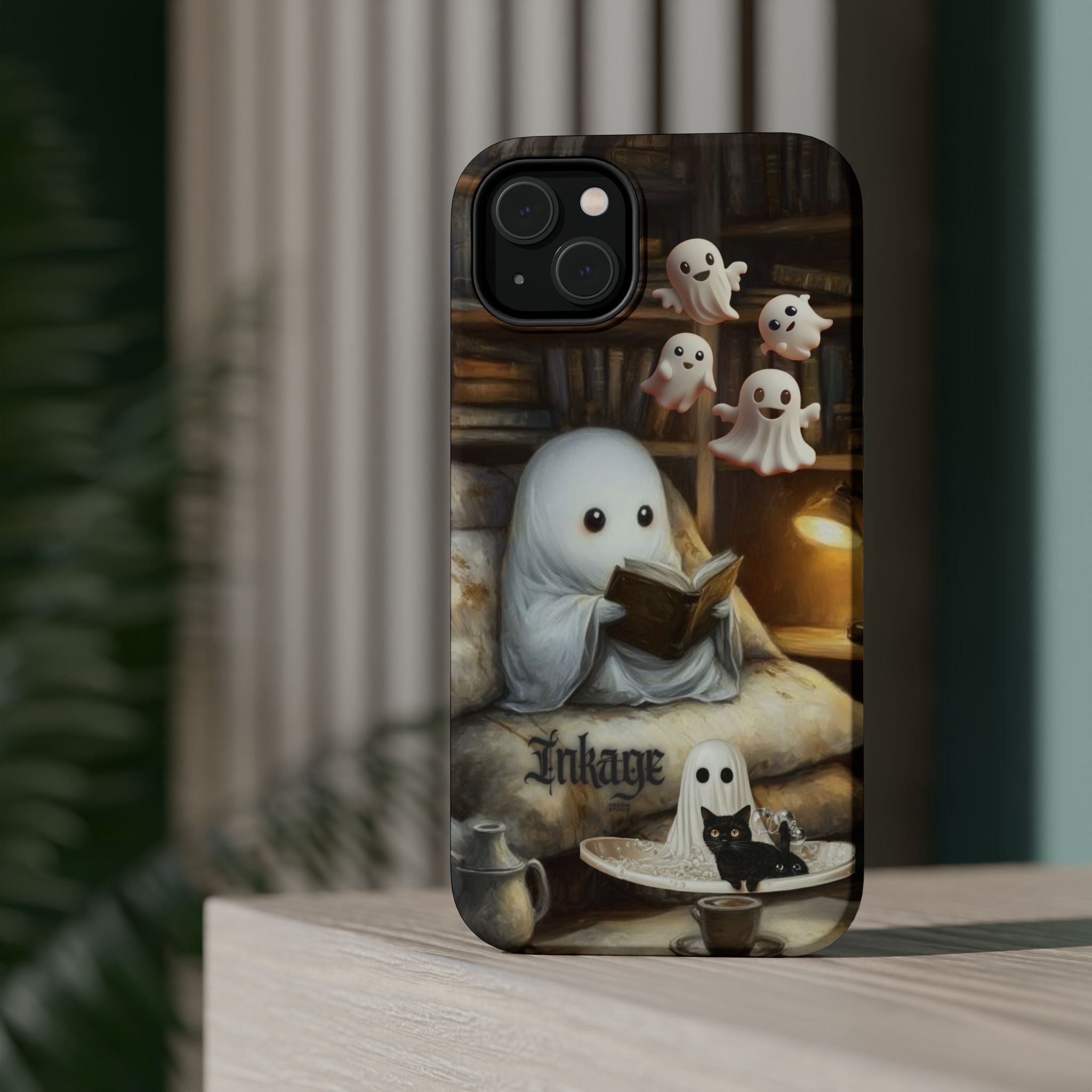 Ghostly Reading Magnetic Phone Cases (Season)