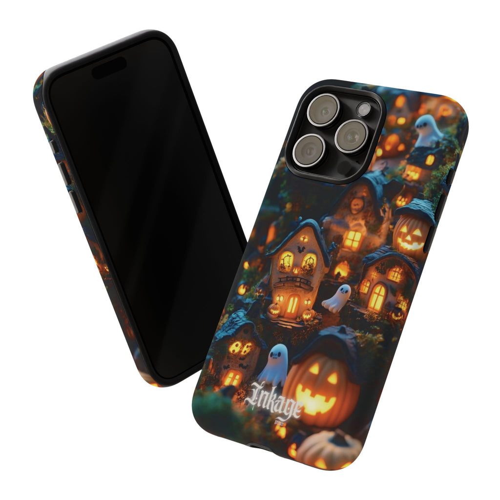 Spooky Pumpkin Village Tough Phone Cases (Season)
