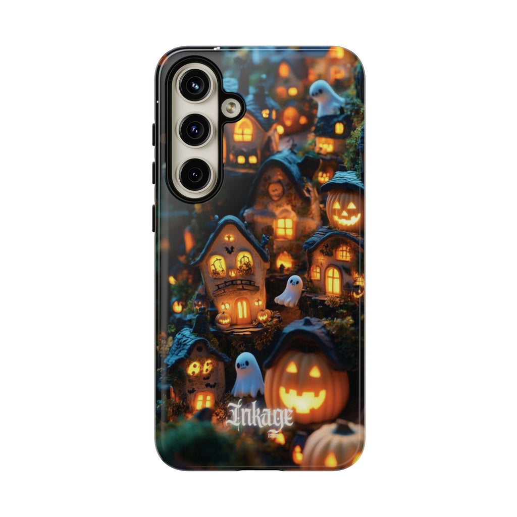 Spooky Pumpkin Village Tough Phone Cases (Season)