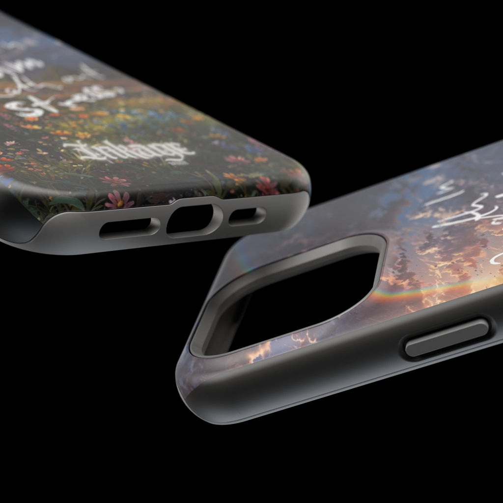 "Breath in Calm Breath out Stress" Magnetic Phone Cases (Quote)