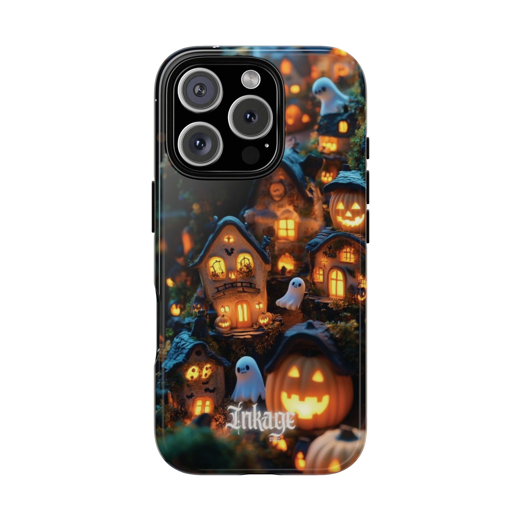 Spooky Pumpkin Village Tough Phone Cases (Season)