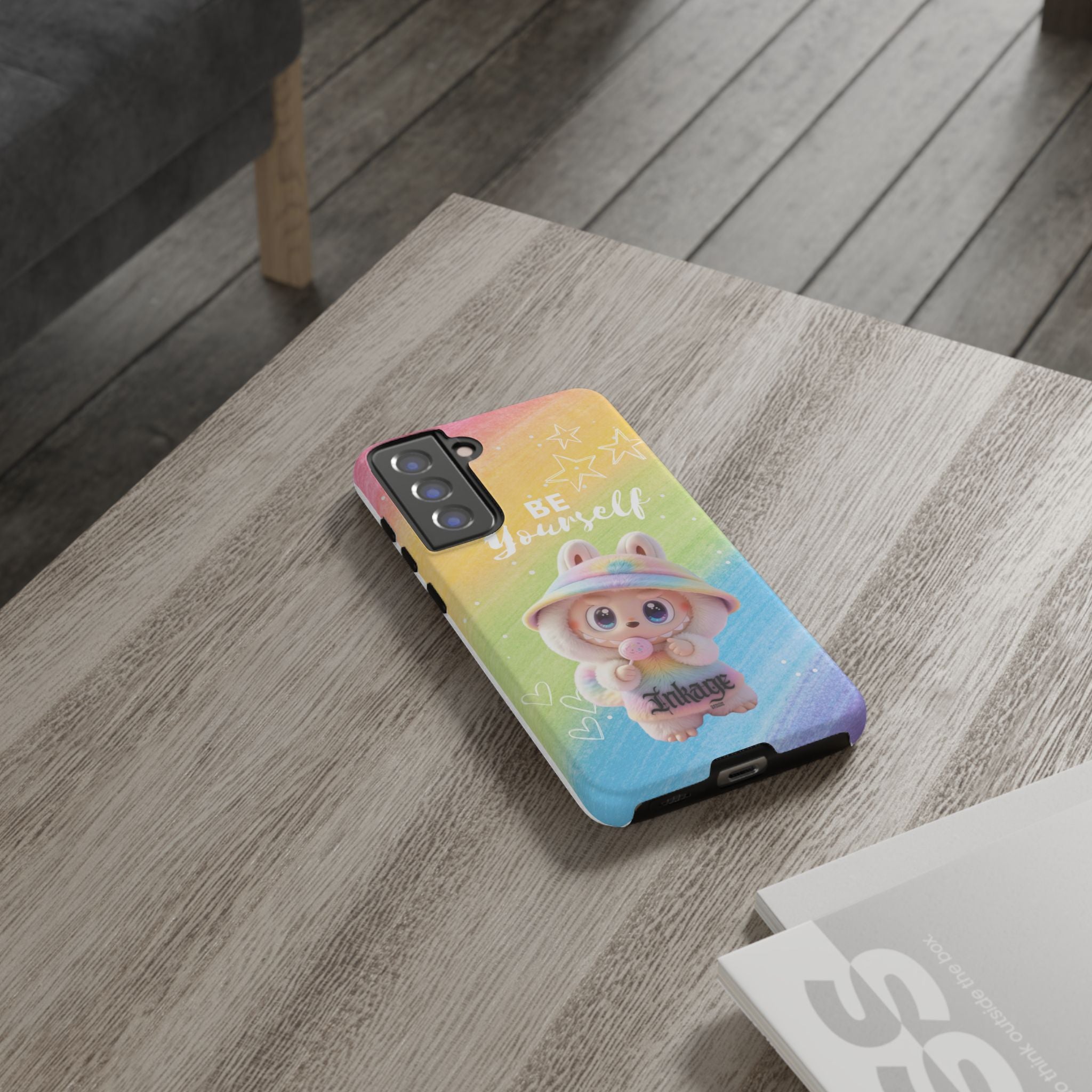 "Be Yourself" Quote Tough Phone Cases (Animation)
