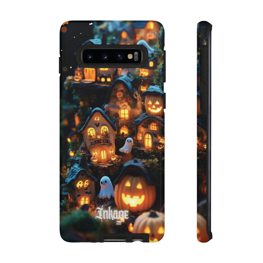 Spooky Pumpkin Village Tough Phone Cases (Season)