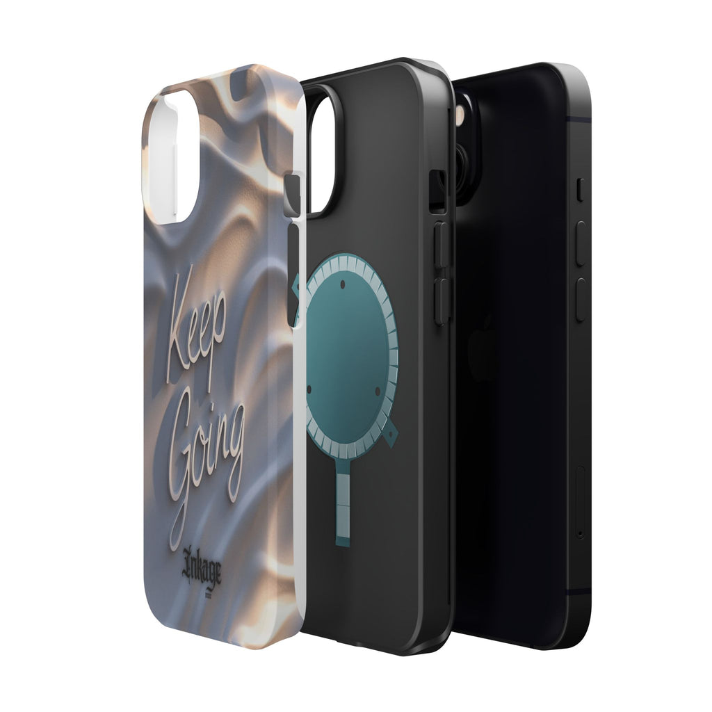 "Keep Going" Magnetic Phone Cases (Quote)