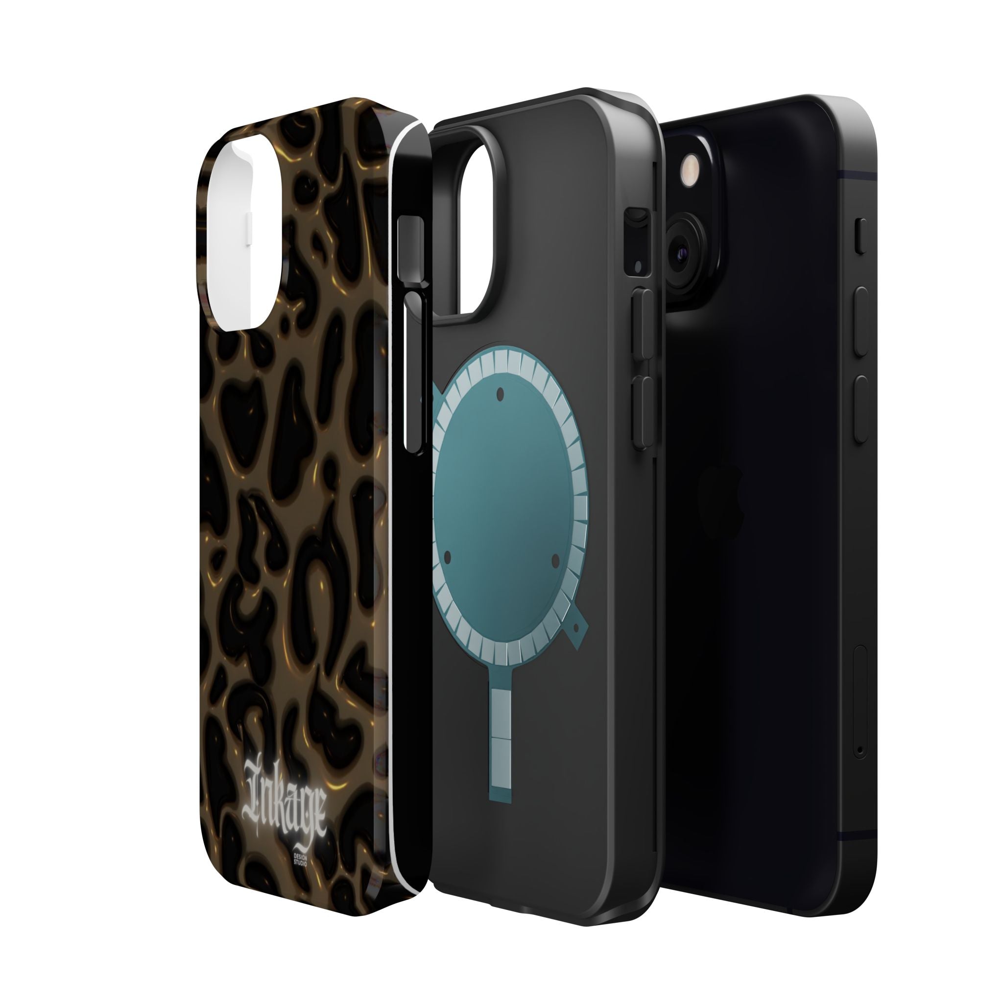 Leopard Print Magnetic Phone Cases (Minimal)