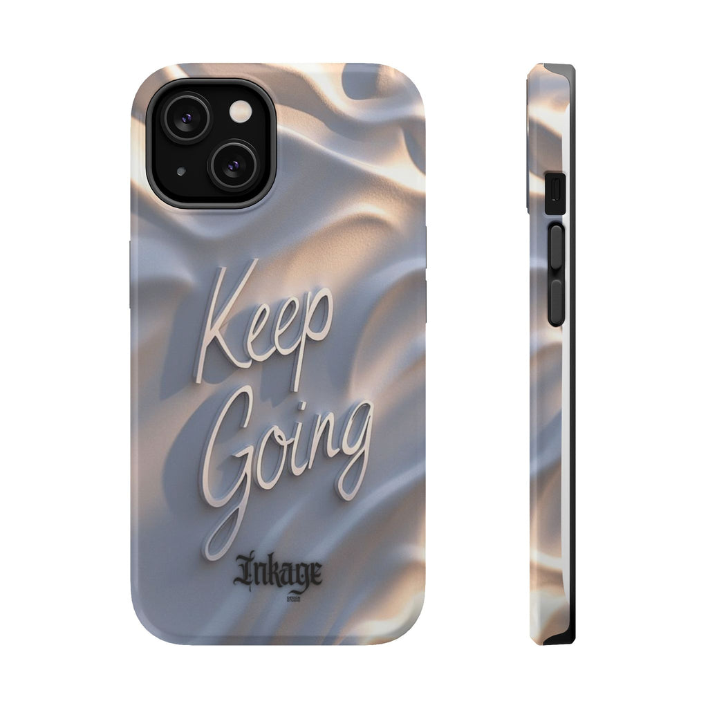 "Keep Going" Magnetic Phone Cases (Quote)