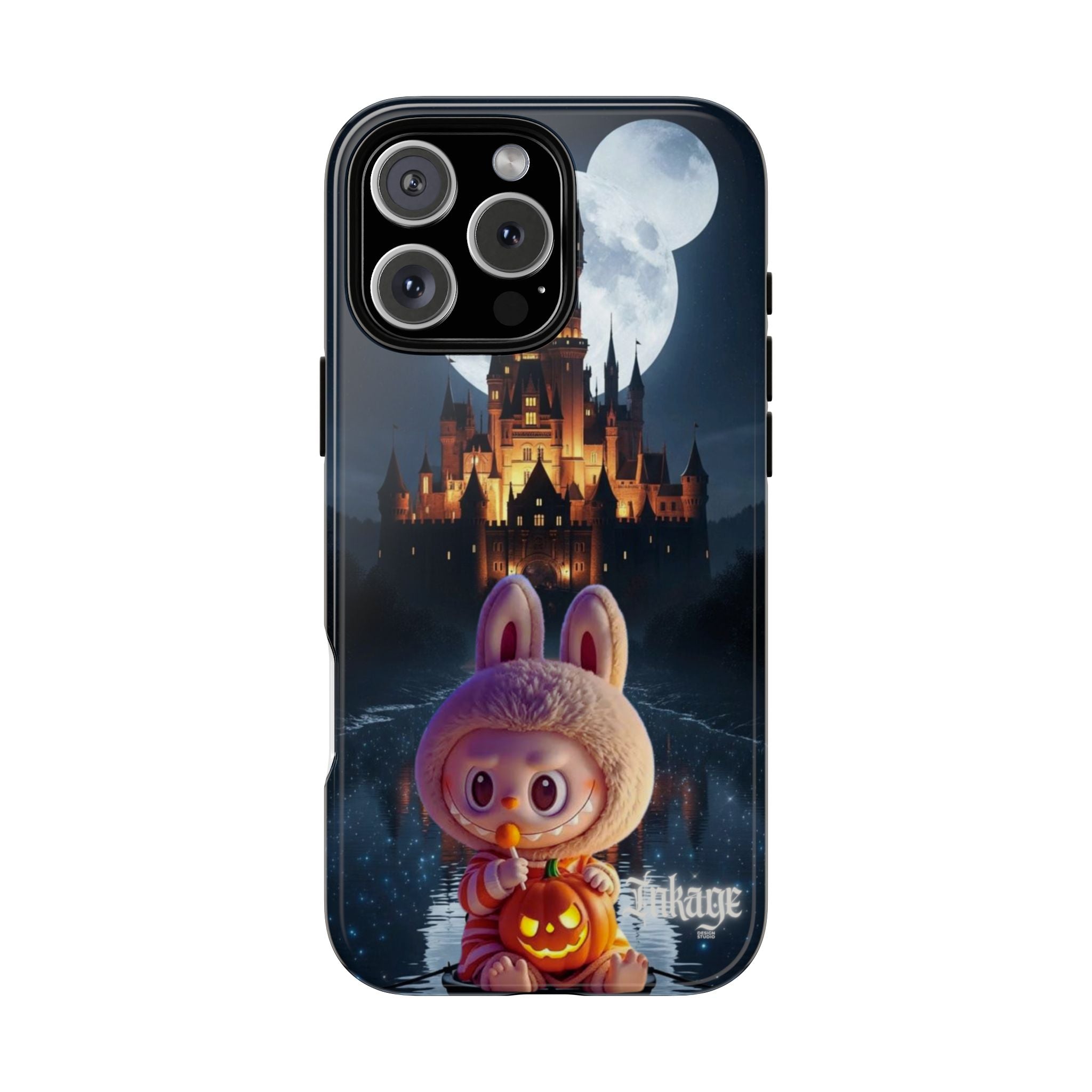 Labubu Halloween On Disney Boat Tough Phone Cases (Season, Animation)