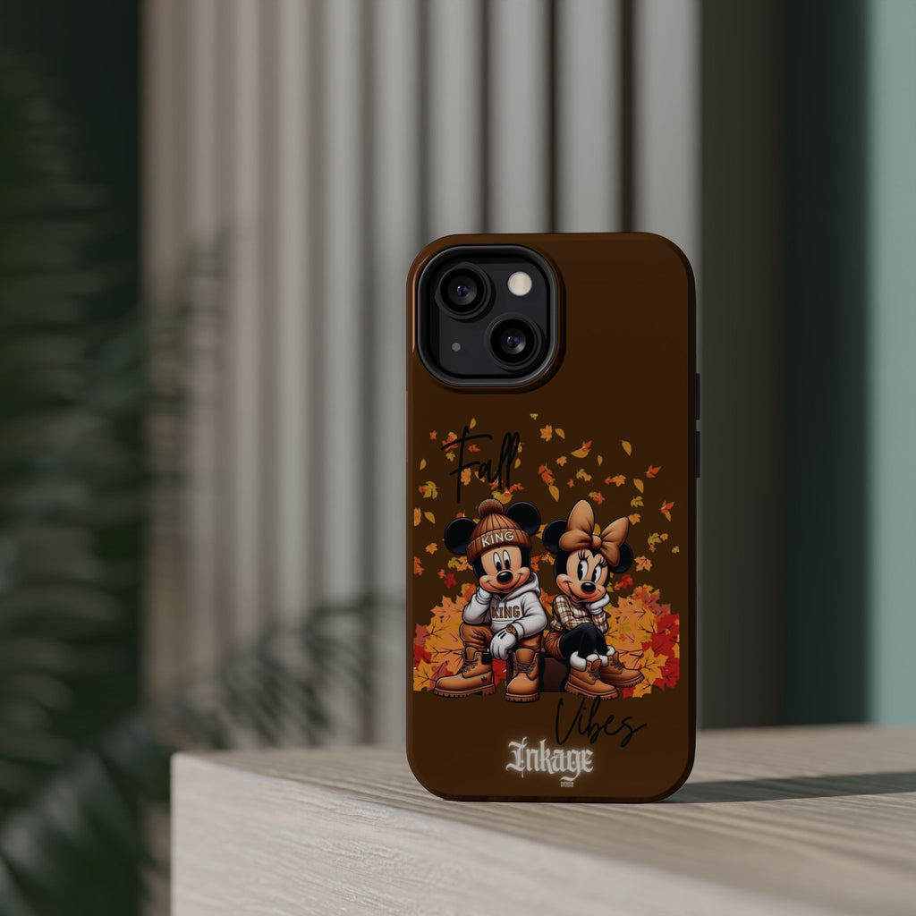 Mickey & Minnie Fall Vibes Magnetic iPhone Cases (Animation)