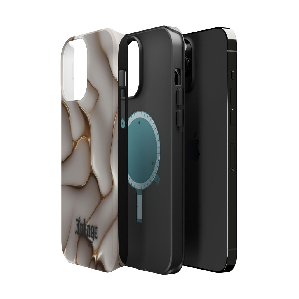 Golden Flow Magnetic Phone Cases (Minimal)