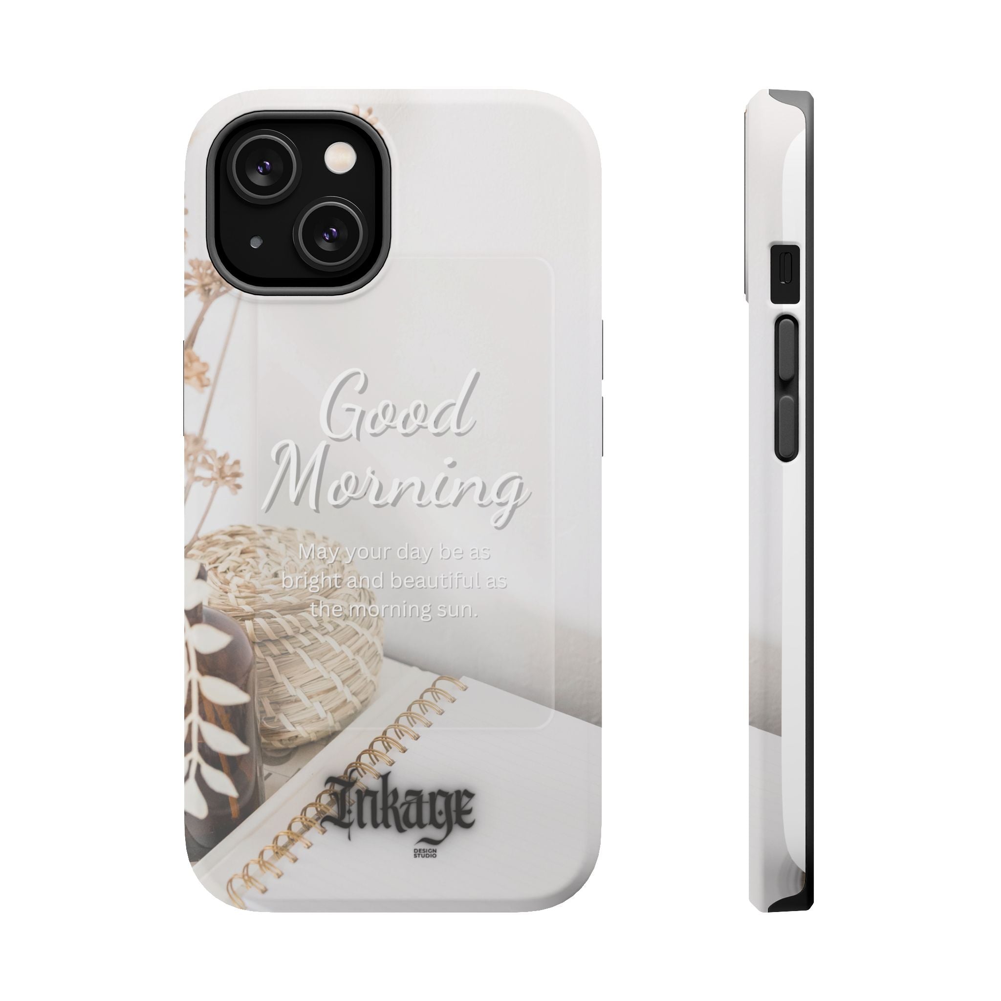 "Good Morning" Magnetic Phone Cases (Quote)