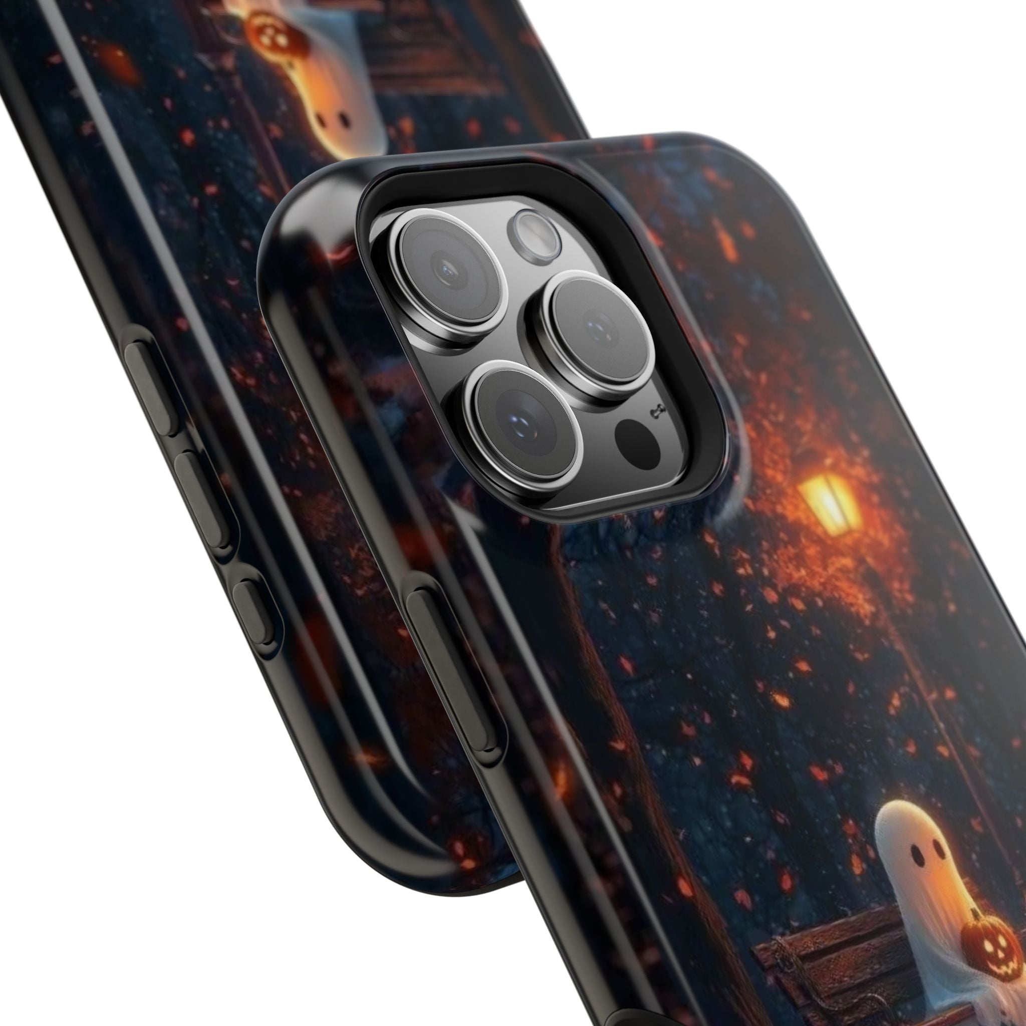 Lonely Ghost Halloween Magnetic Phone Cases (Season)