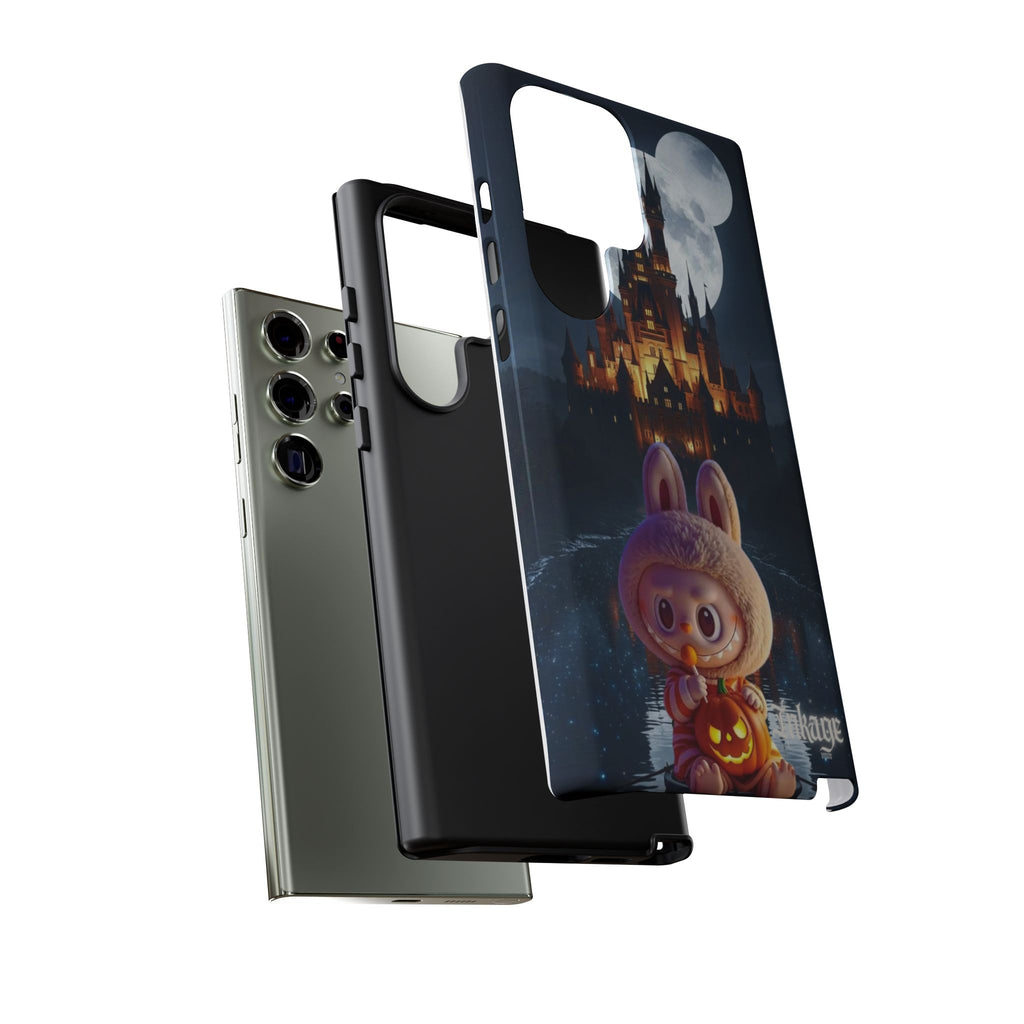 Labubu Halloween On Disney Boat Tough Phone Cases (Season, Animation)