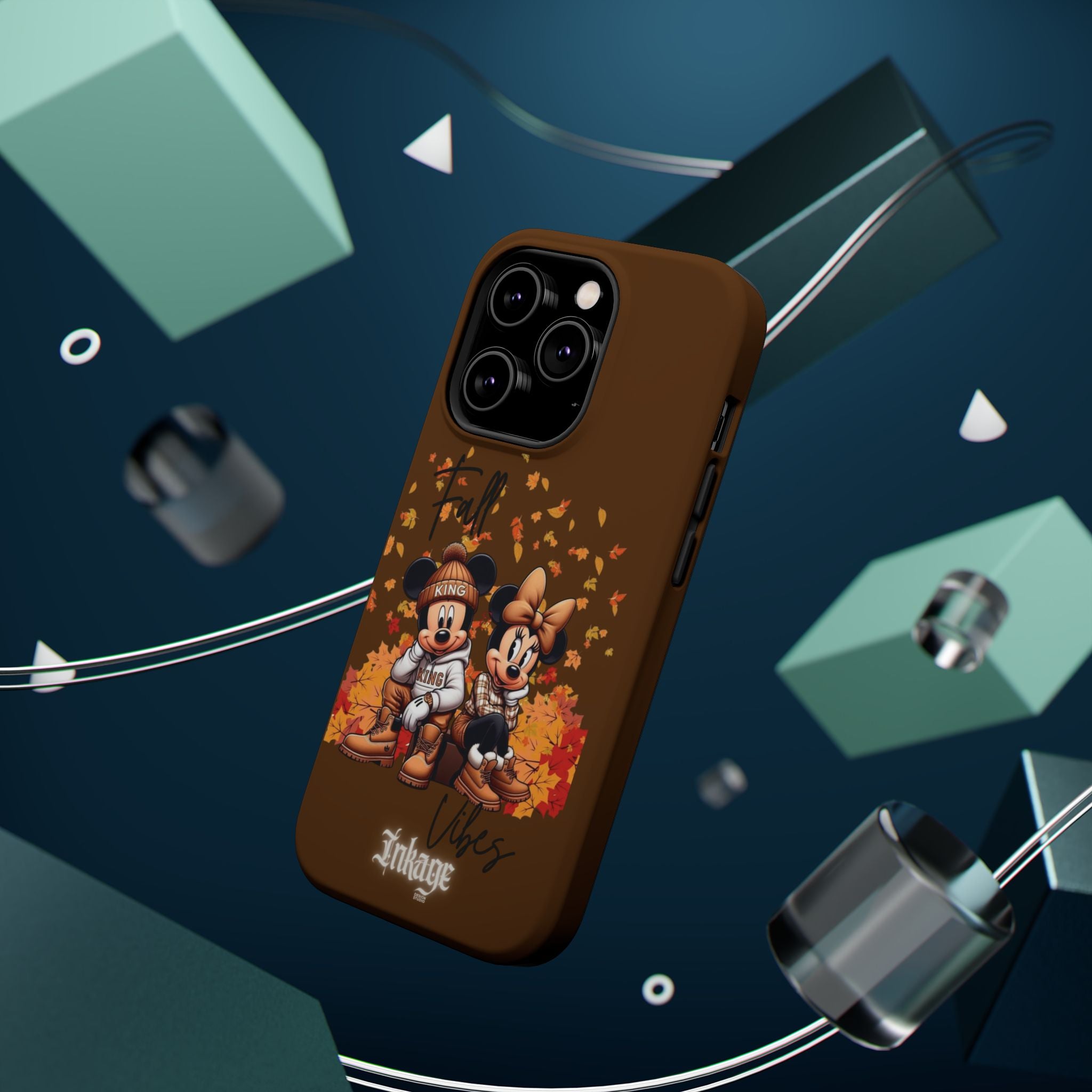 Mickey & Minnie Fall Vibes Magnetic iPhone Cases (Animation)