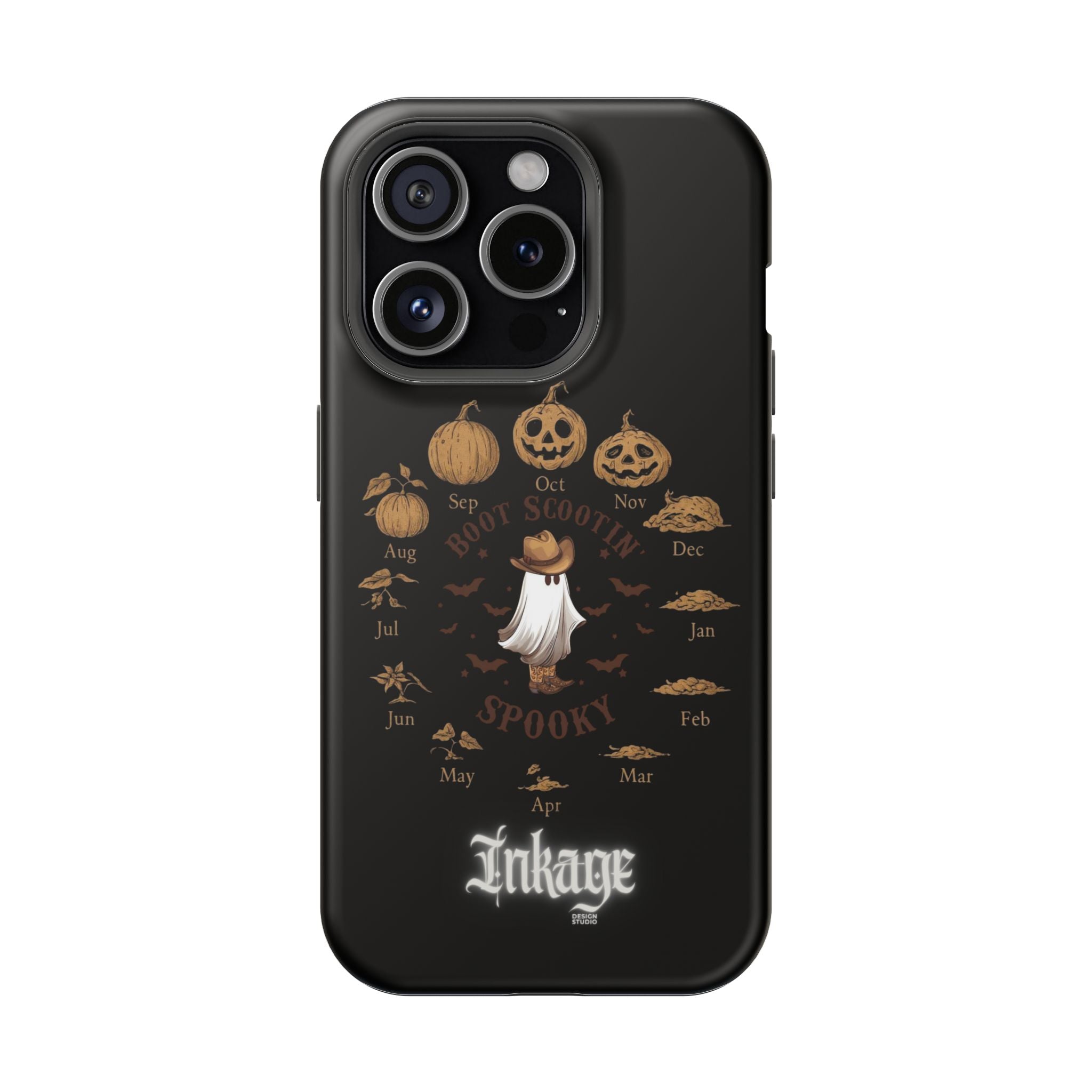 Spooky Boot Halloween Pumpkin Magnetic Phone Cases (Season)