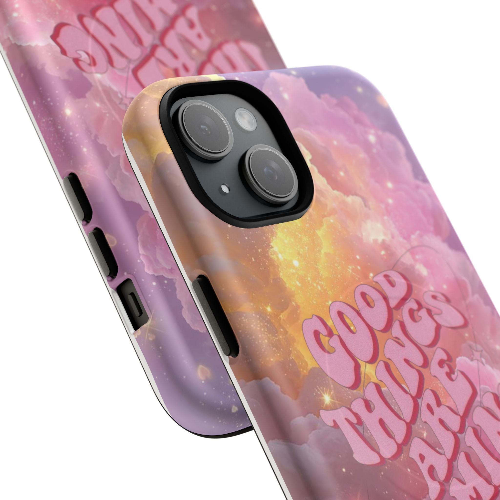"Good Things Are Coming" with Tough Magnetic Phone Cases (Quote)