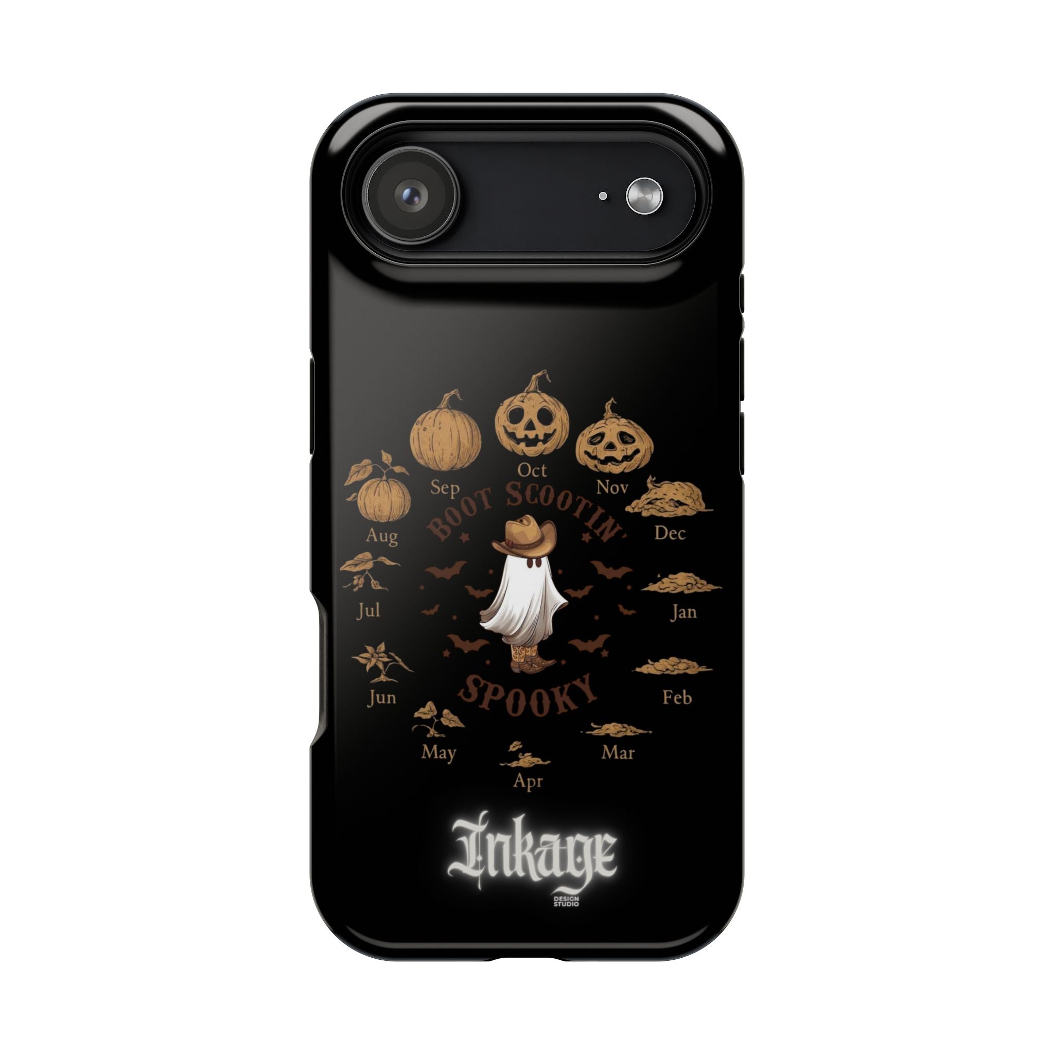 Spooky Boot Halloween Pumpkin Magnetic Phone Cases (Season)