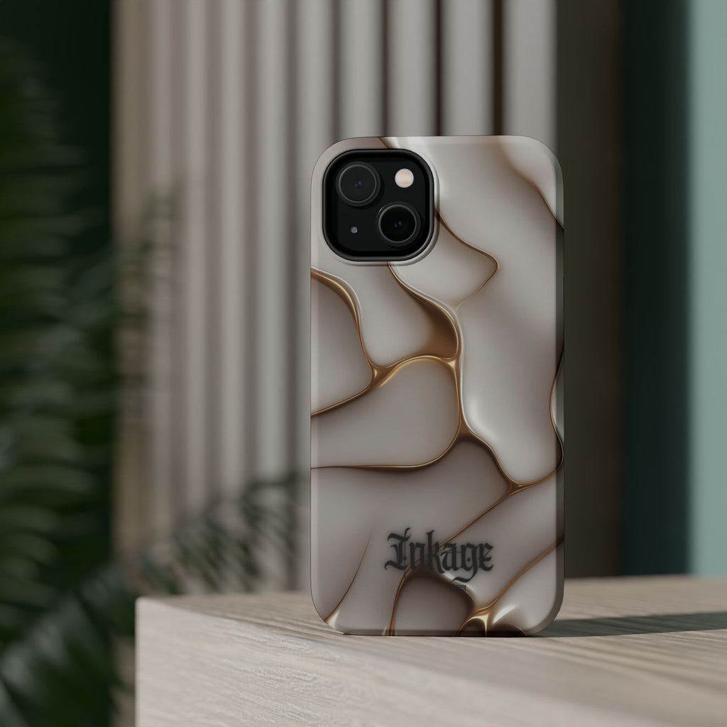 Golden Flow Magnetic Phone Cases (Minimal)