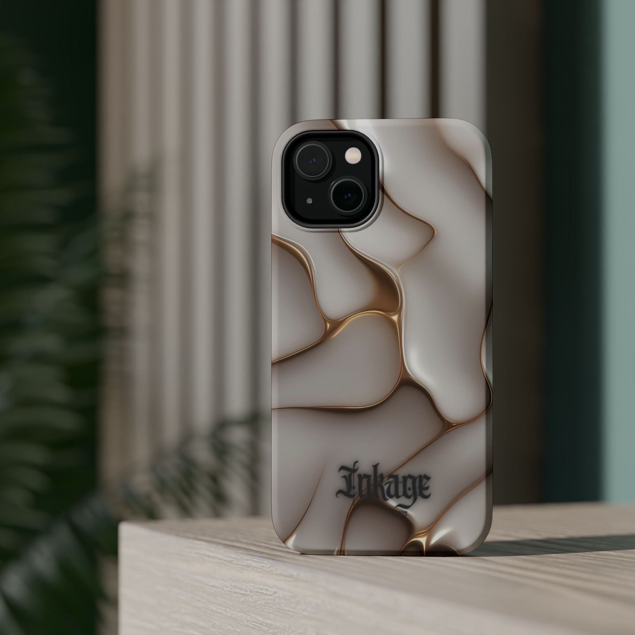 Golden Flow Magnetic Phone Cases (Minimal)