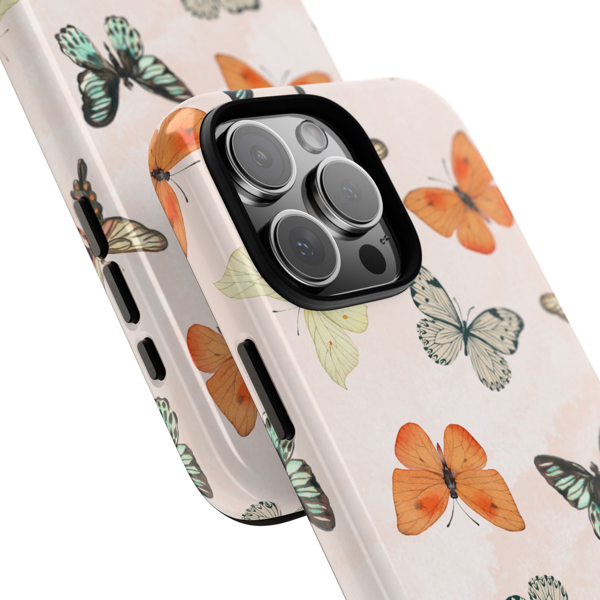 Color Butterfly Tough Phone Case