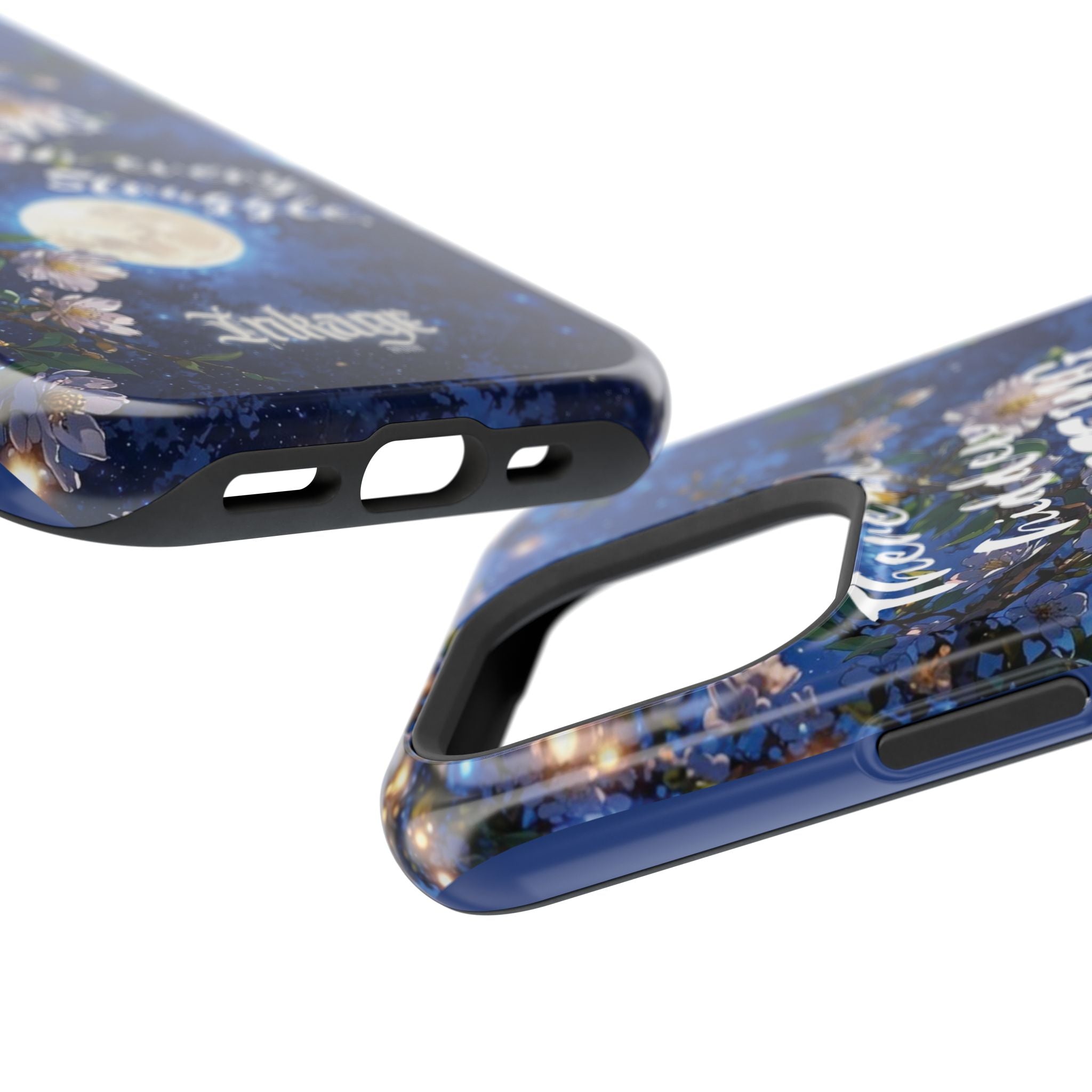 “Moonlit Blessing” Magnetic Phone Cases (Quote)
