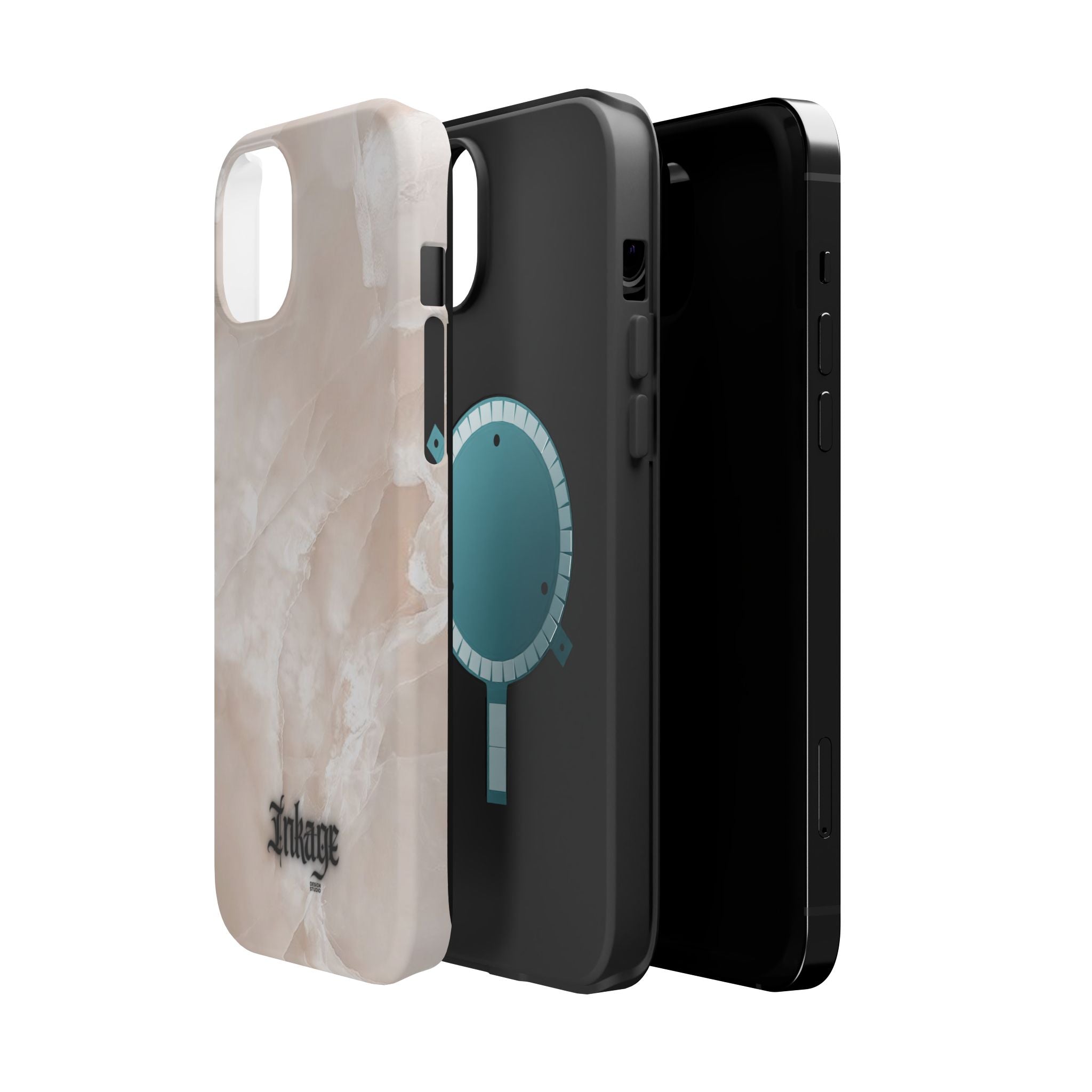 Blush Marble Magnetic Phone Cases