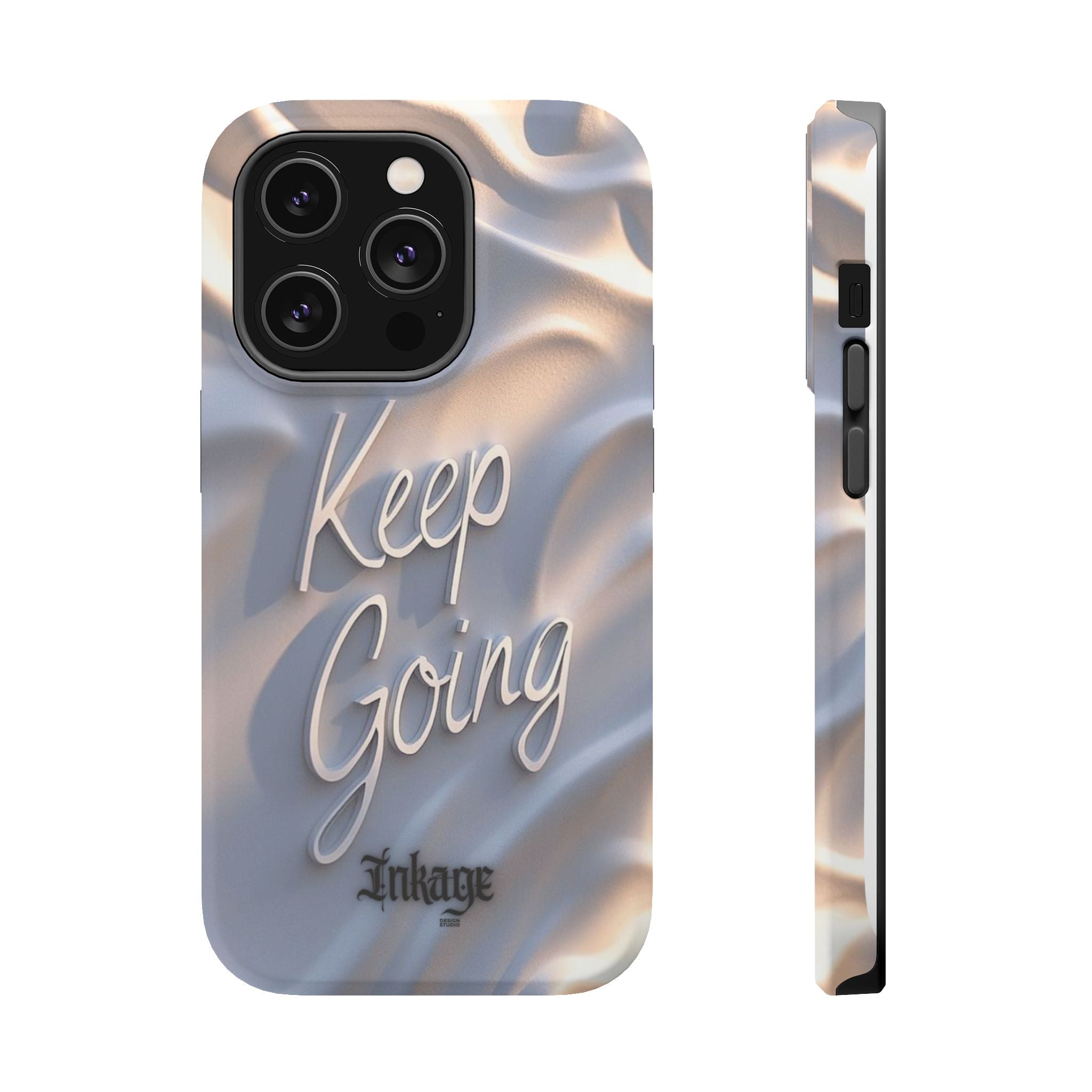 "Keep Going" Magnetic Phone Cases (Quote)