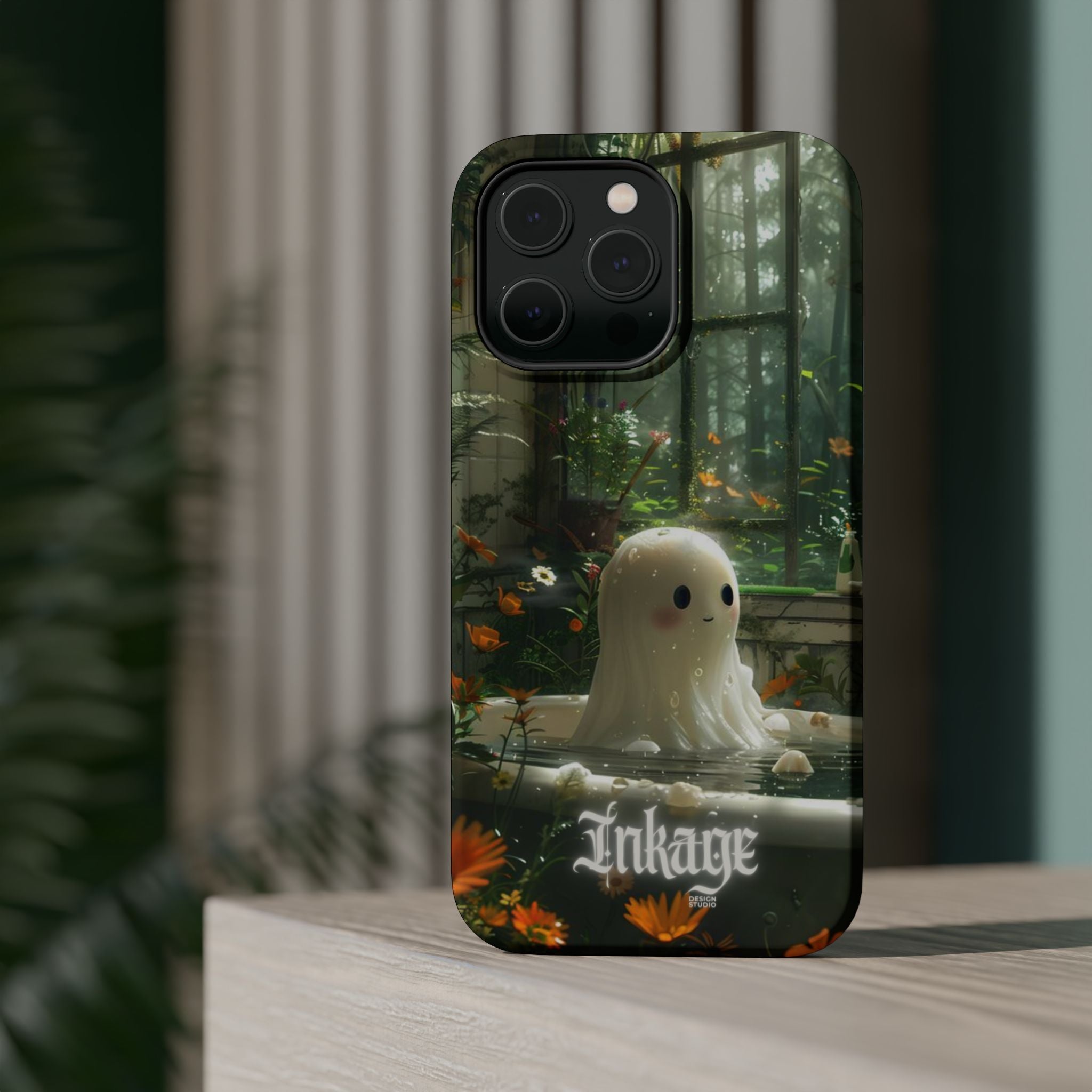Whimsical Ghost Magnetic Phone Cases (Season)