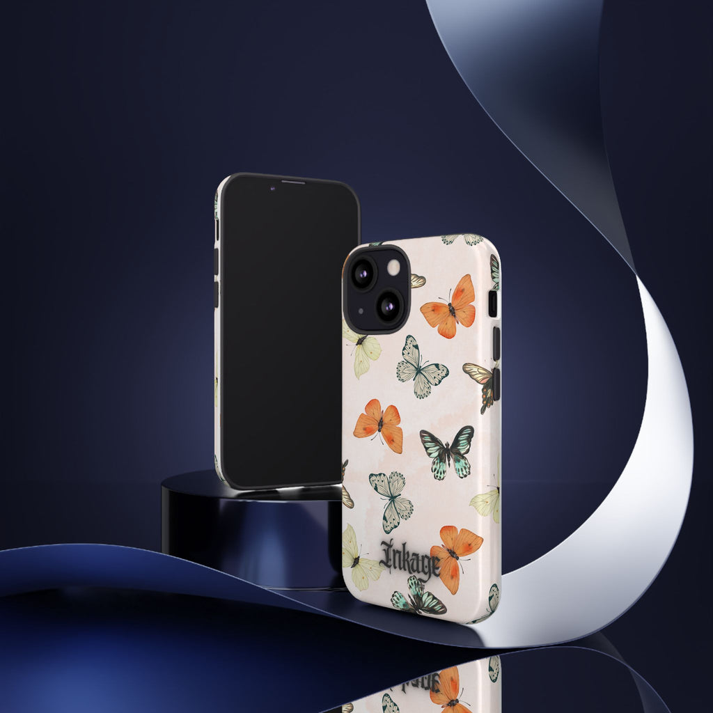 Color Butterfly Tough Phone Case (Minimal)
