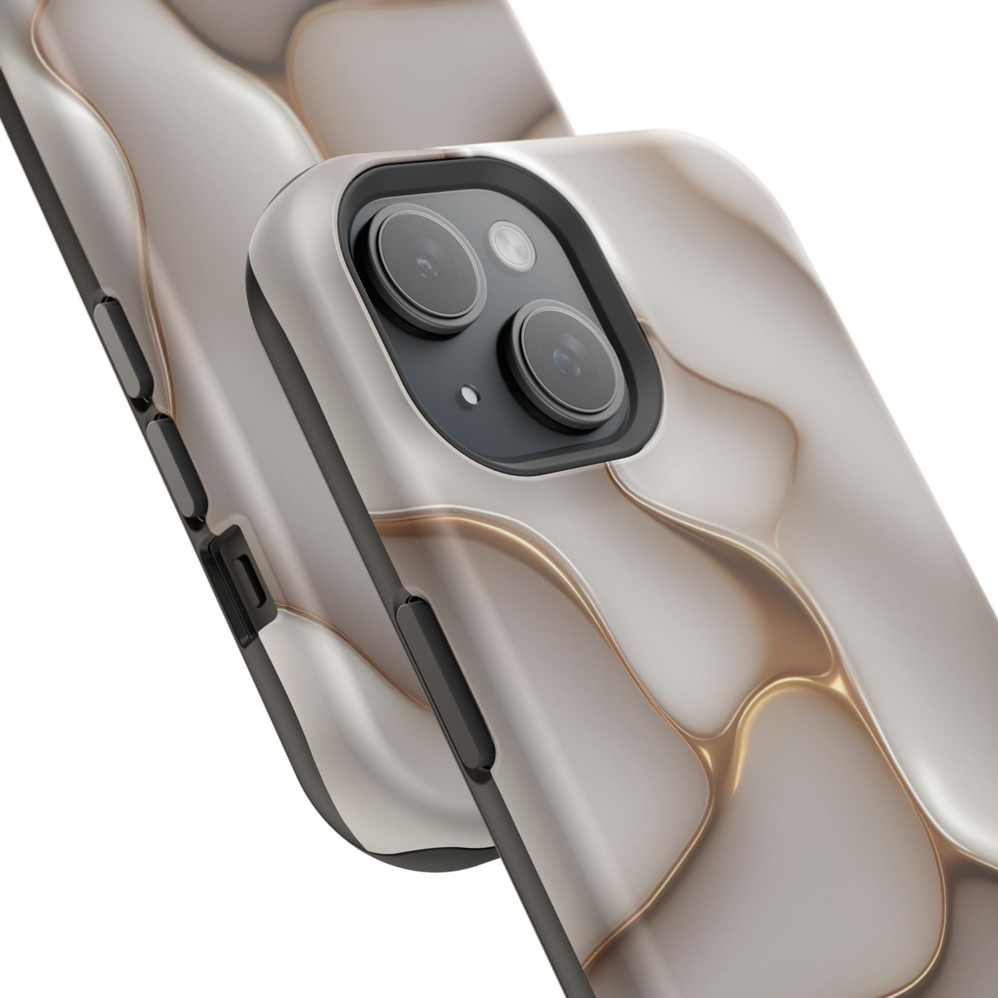 Golden Flow Magnetic Phone Cases (Minimal)