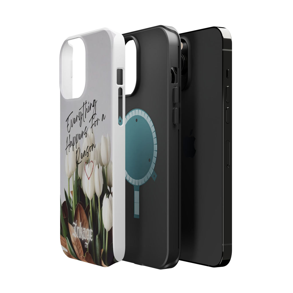 "Everything Happens for a Reason" Magnetic Phone Cases (Quote)