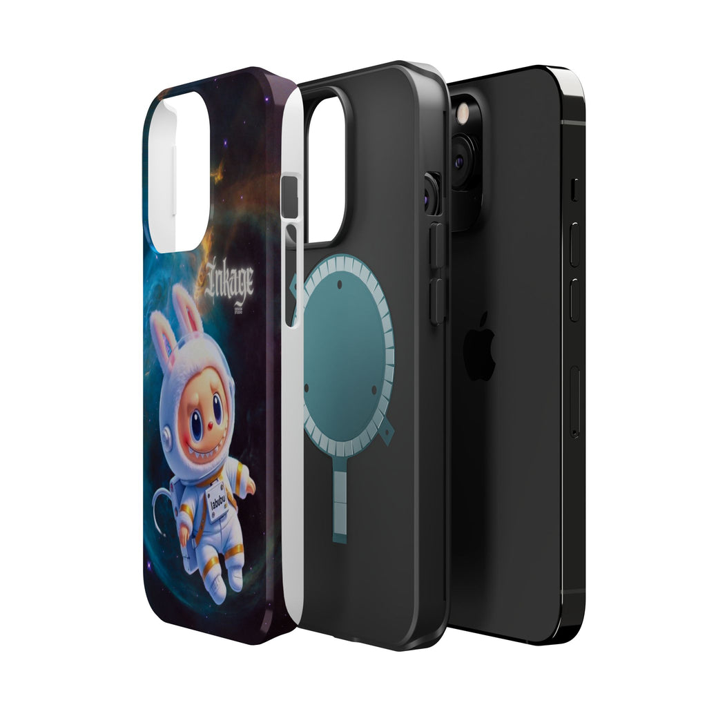 Labubu Astronaut Magnetic Phone Cases (Animation)