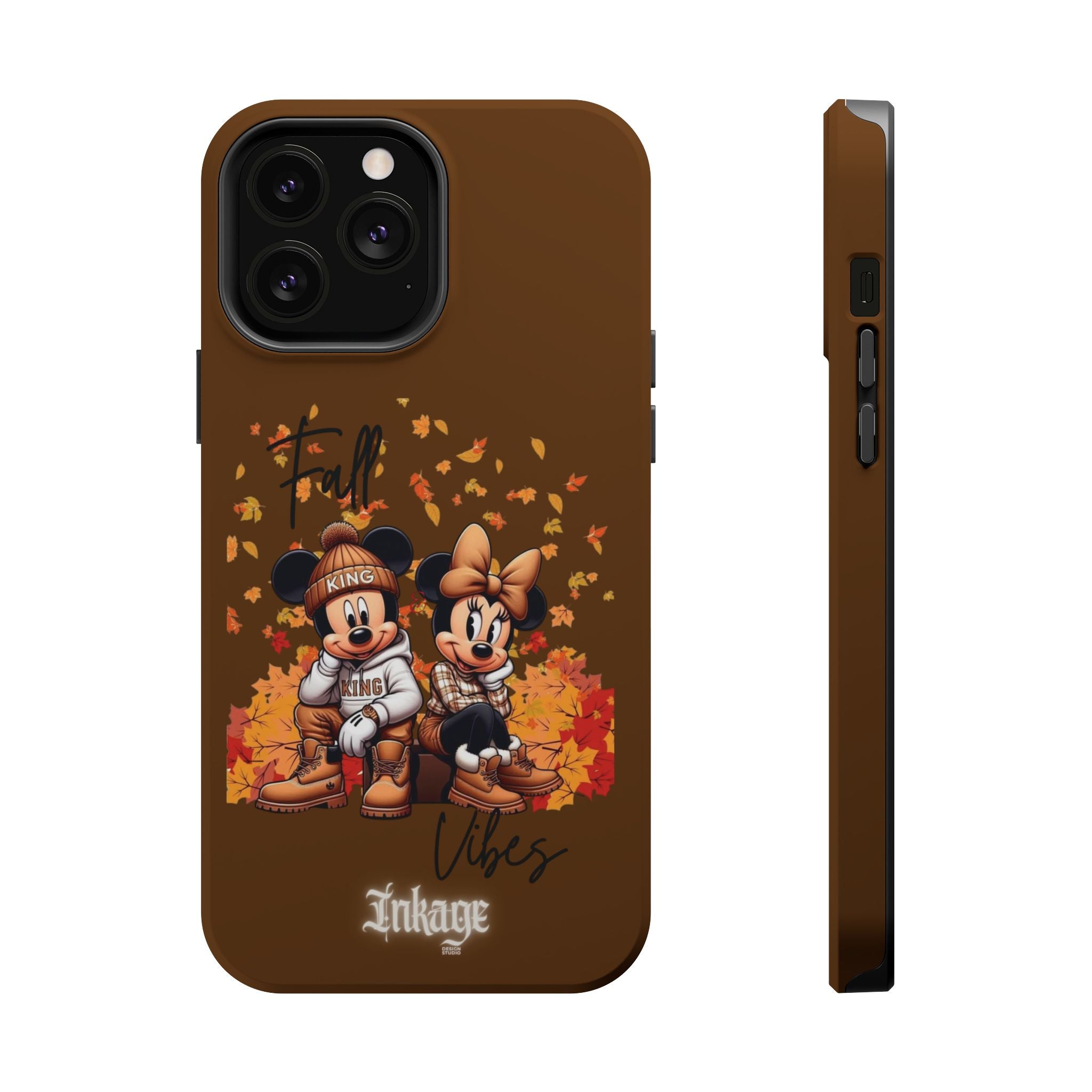 Mickey & Minnie Fall Vibes Magnetic iPhone Cases (Animation)