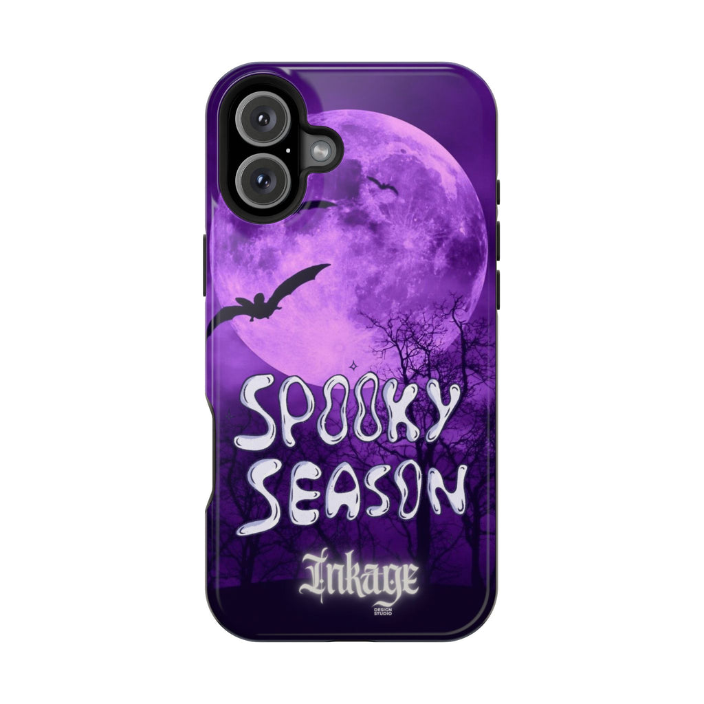 Purple Spooky Season Magnetic Phone Cases (Season)