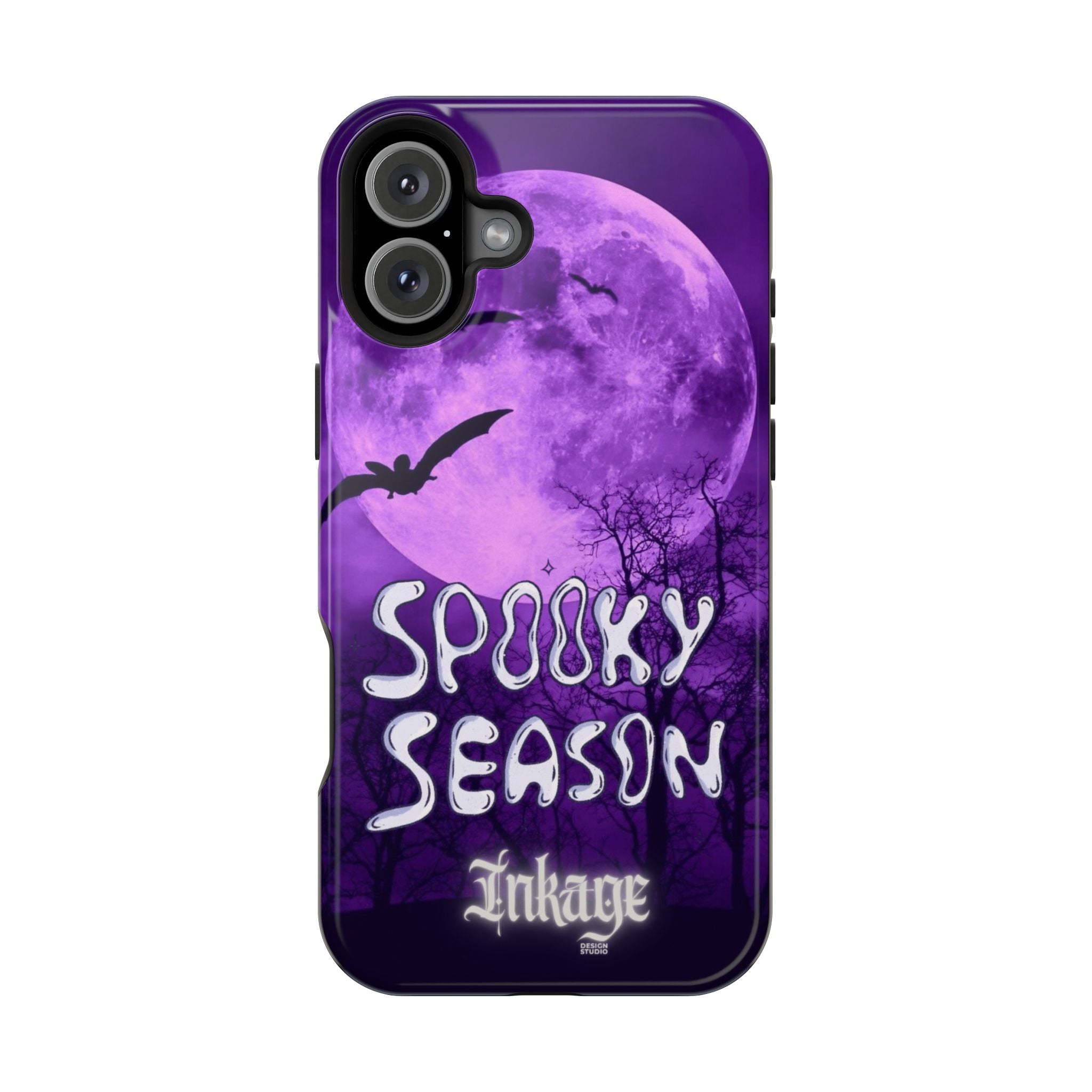 Purple Spooky Season Magnetic Phone Cases (Season)