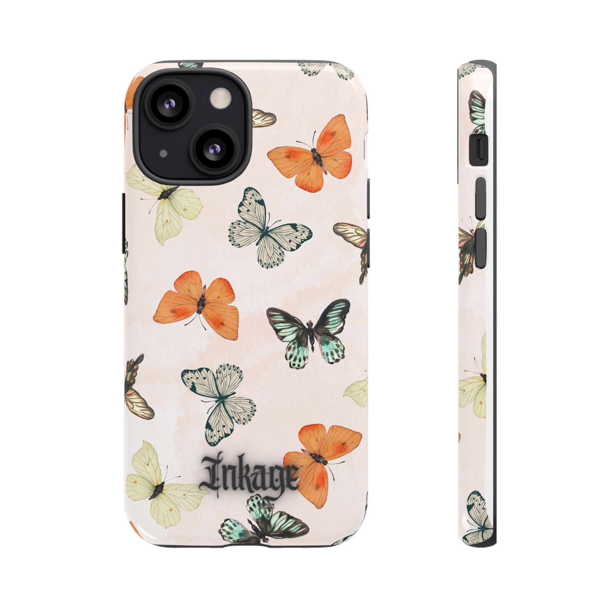 Color Butterfly Tough Phone Case (Minimal)
