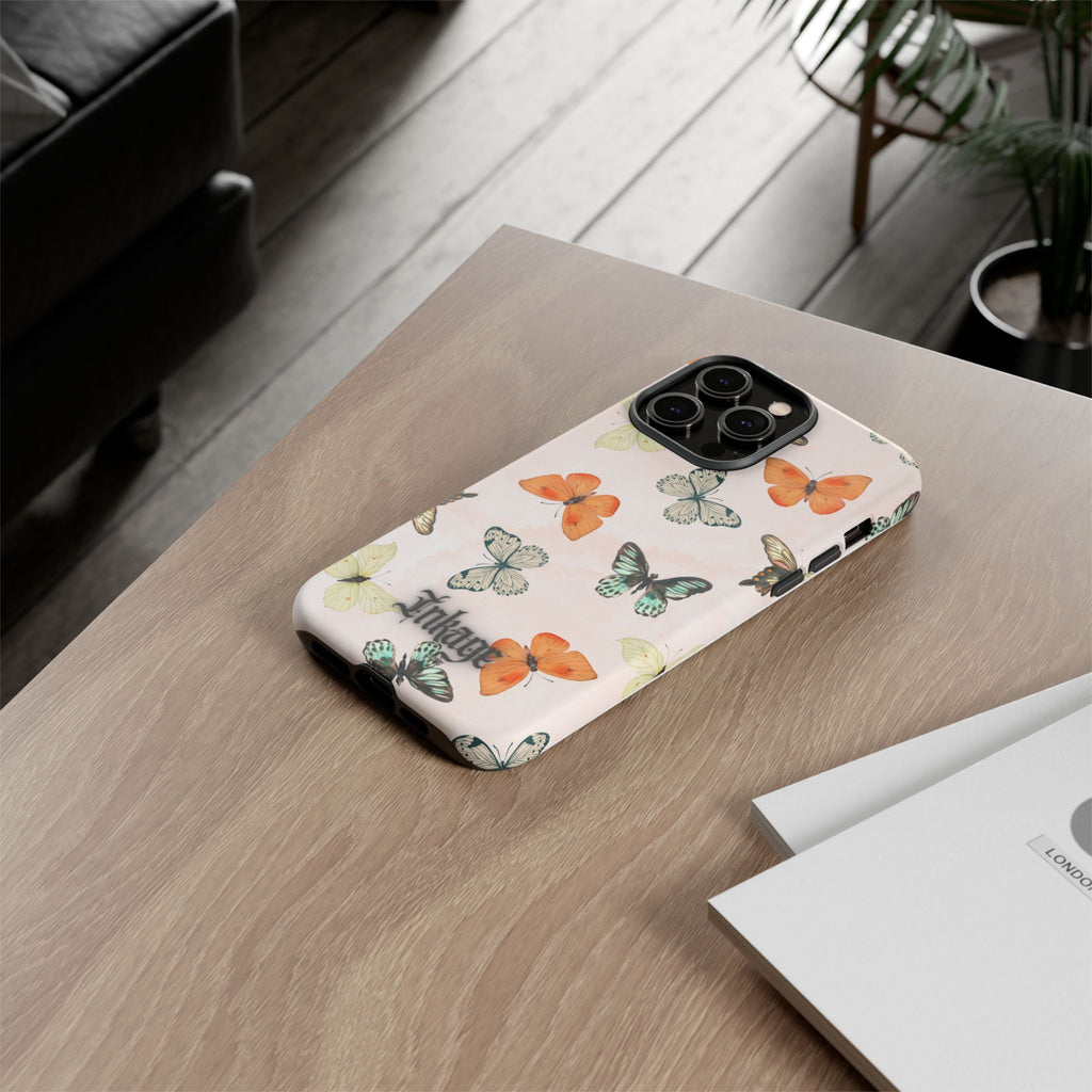 Color Butterfly Tough Phone Case (Minimal)