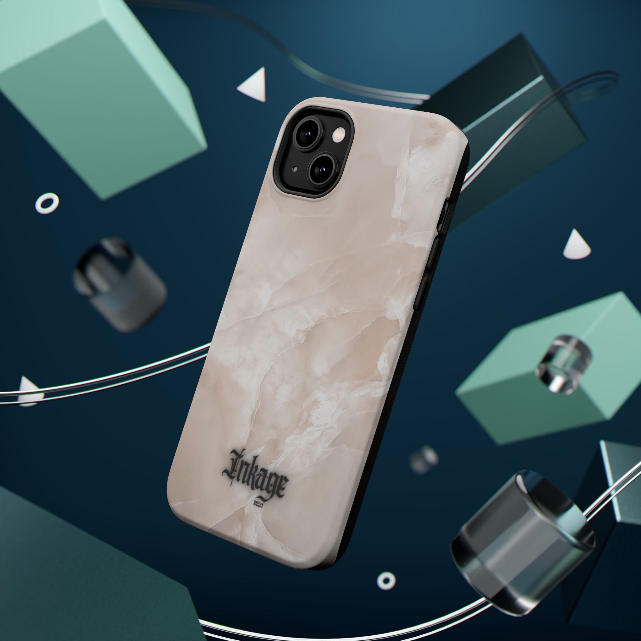 Blush Marble Magnetic Phone Cases (Minimal)