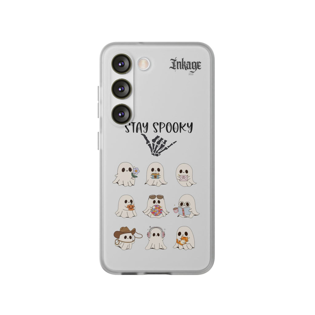 Stay Spooky Clear Phone Cases (Season)