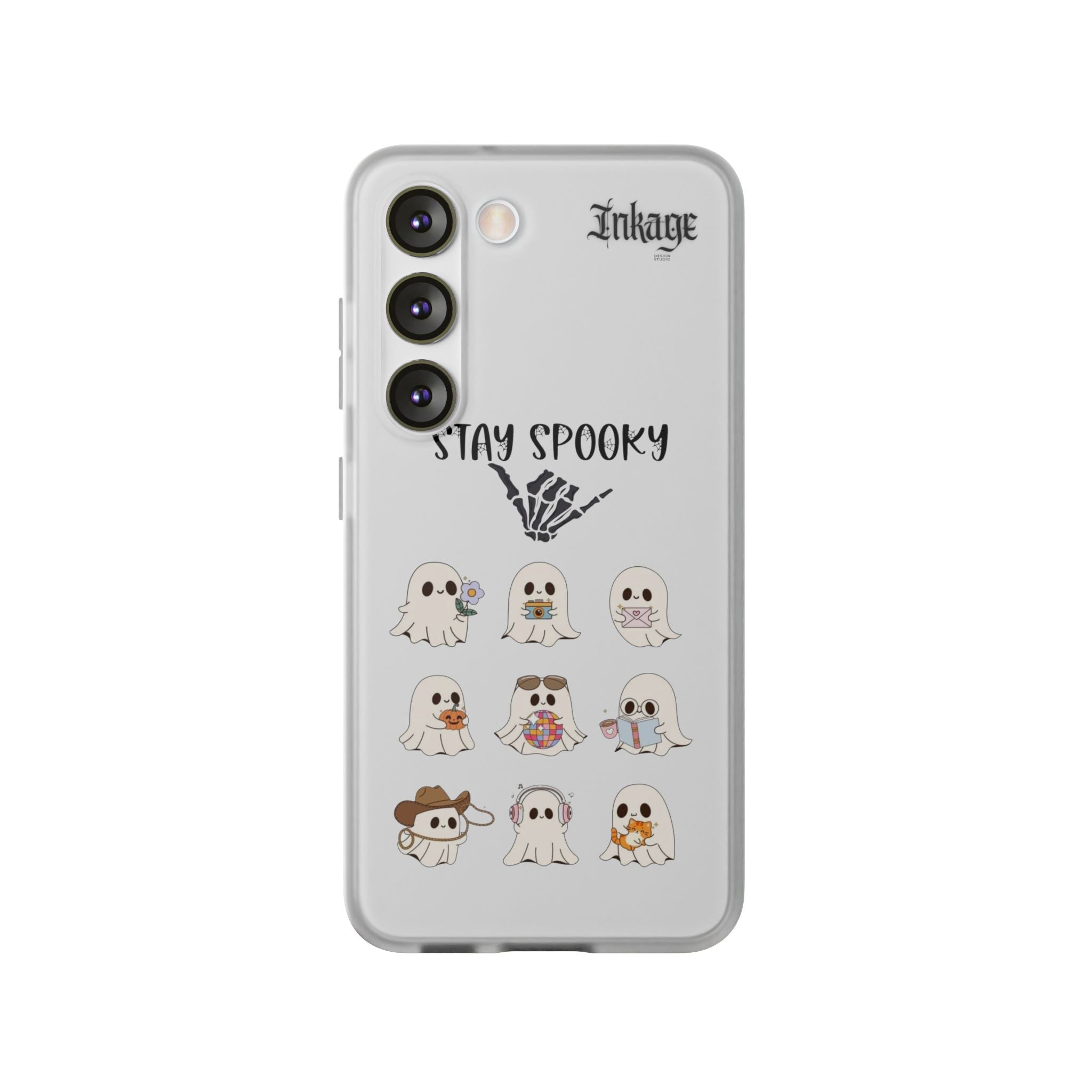 Stay Spooky Clear Phone Cases (Season)